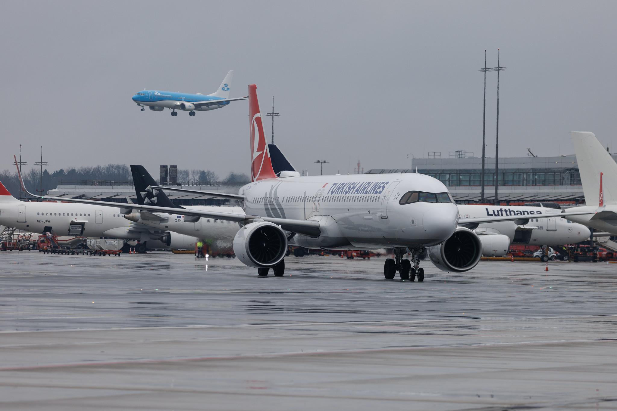 Hamburg Airport: Turkish Airlines (TK / THY) | Airbus A321-271NX A21N | TC-LPA | MSN 11464