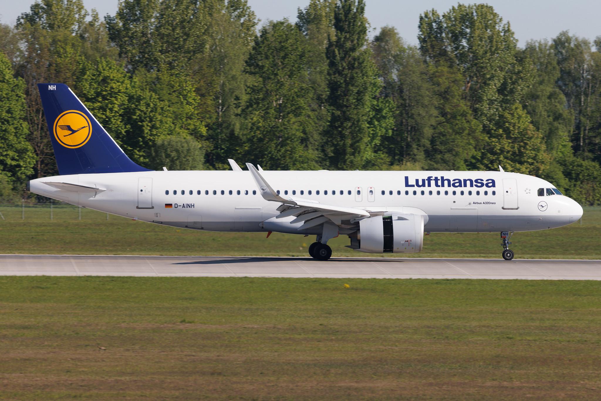 Munich Airport: Lufthansa (LH / DLH) | Airbus A320-271N A20N | D-AINH | MSN 7648