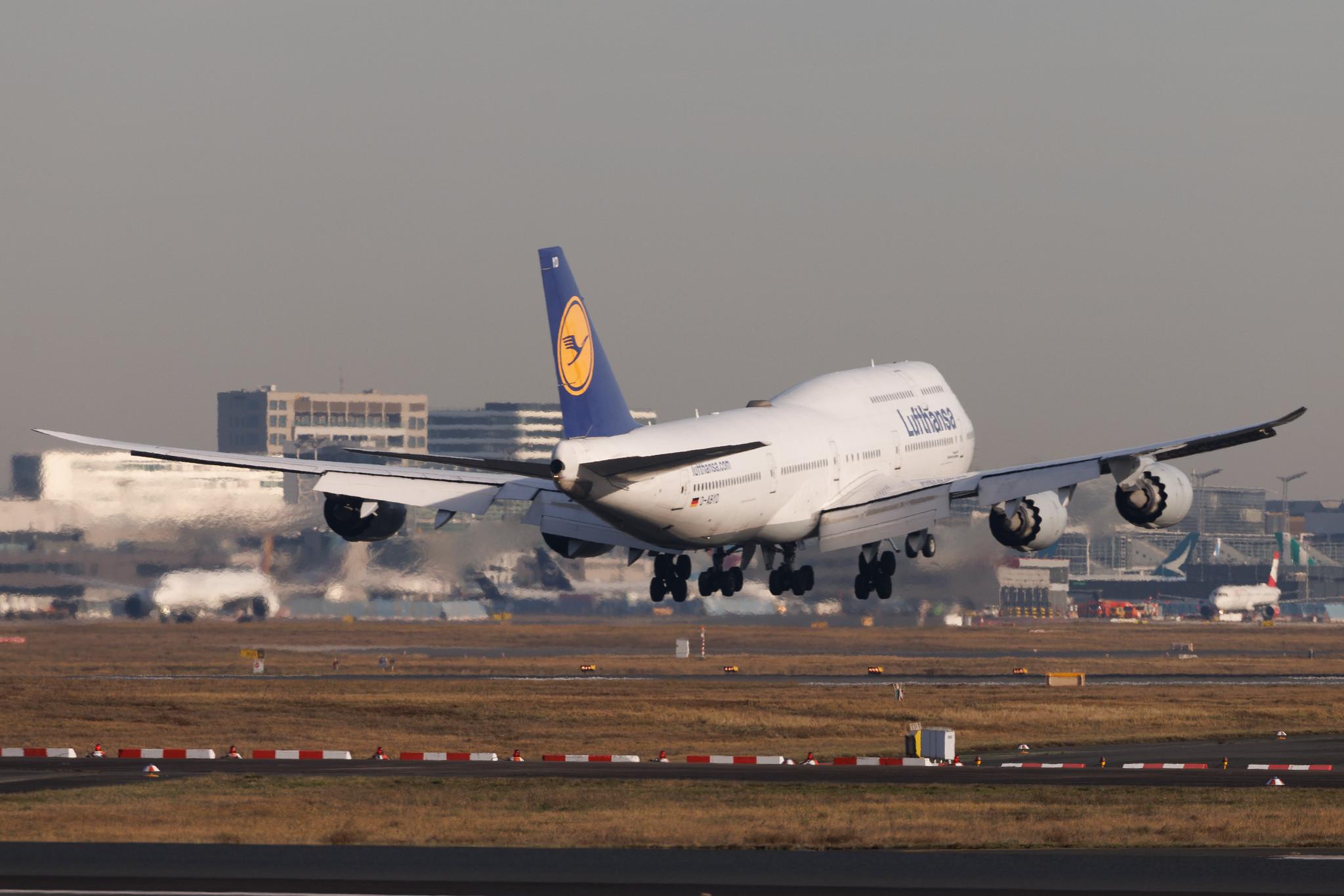 Frankfurt Airport: Lufthansa (LH / DLH) | Boeing 747-830 B748 | D-ABYD | MSN 37829
