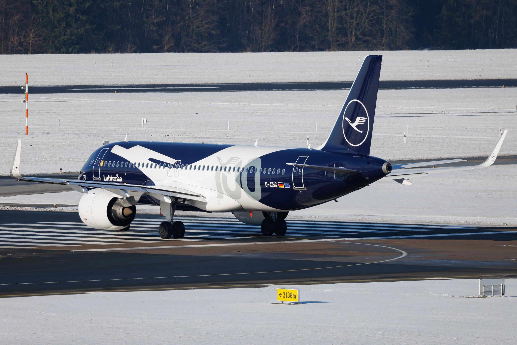 Hamburg Airport: Lufthansa (LH / DLH) | Livery: 100th Anniversary Livery | Airbus A320-271N A20N | D-AING | MSN 7588