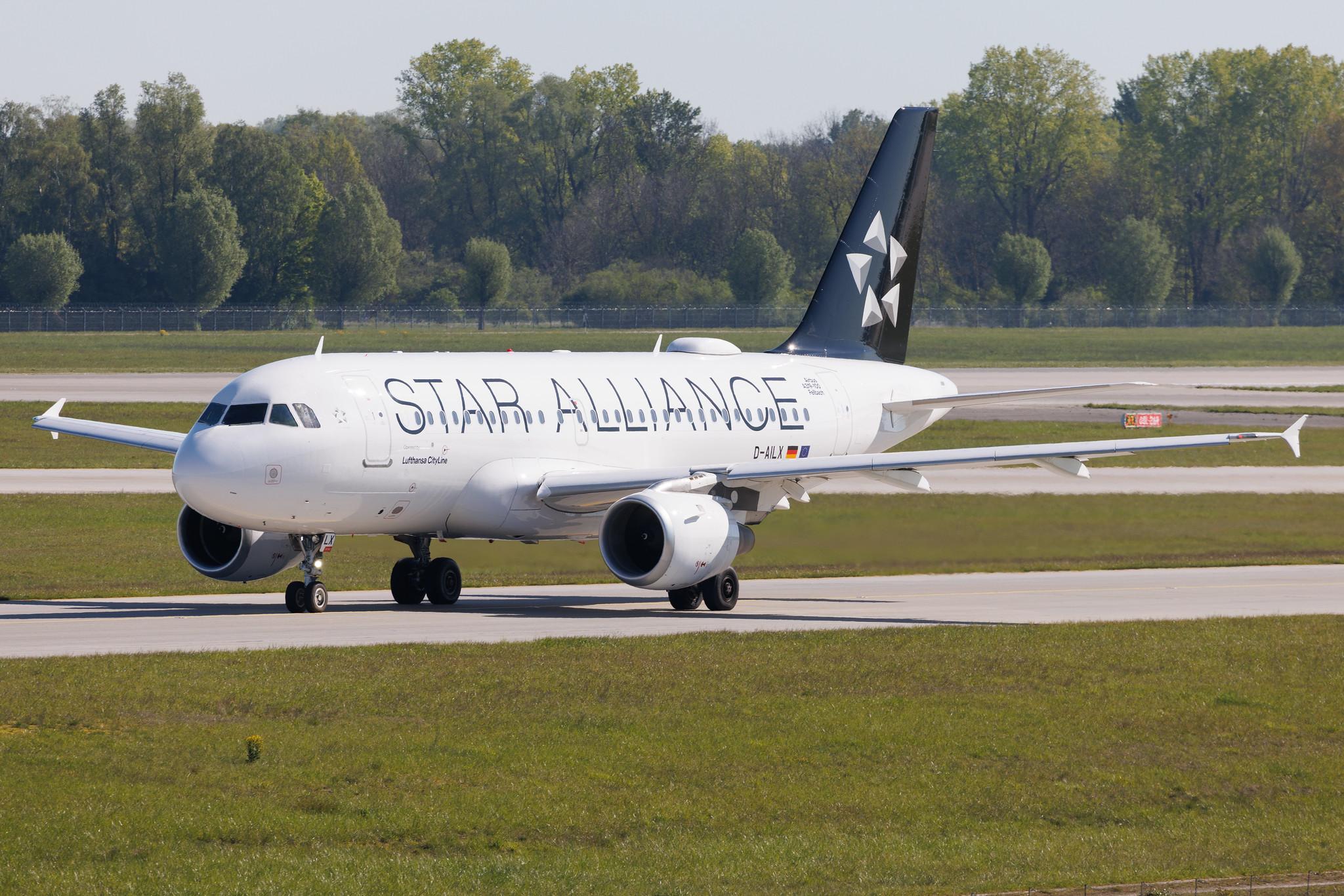 Munich Airport: Lufthansa (LH / DLH) | Livery: Star Alliance Livery | Operator: Lufthansa CityLine | Airbus A319-114 A319 | D-AILX | MSN 0860