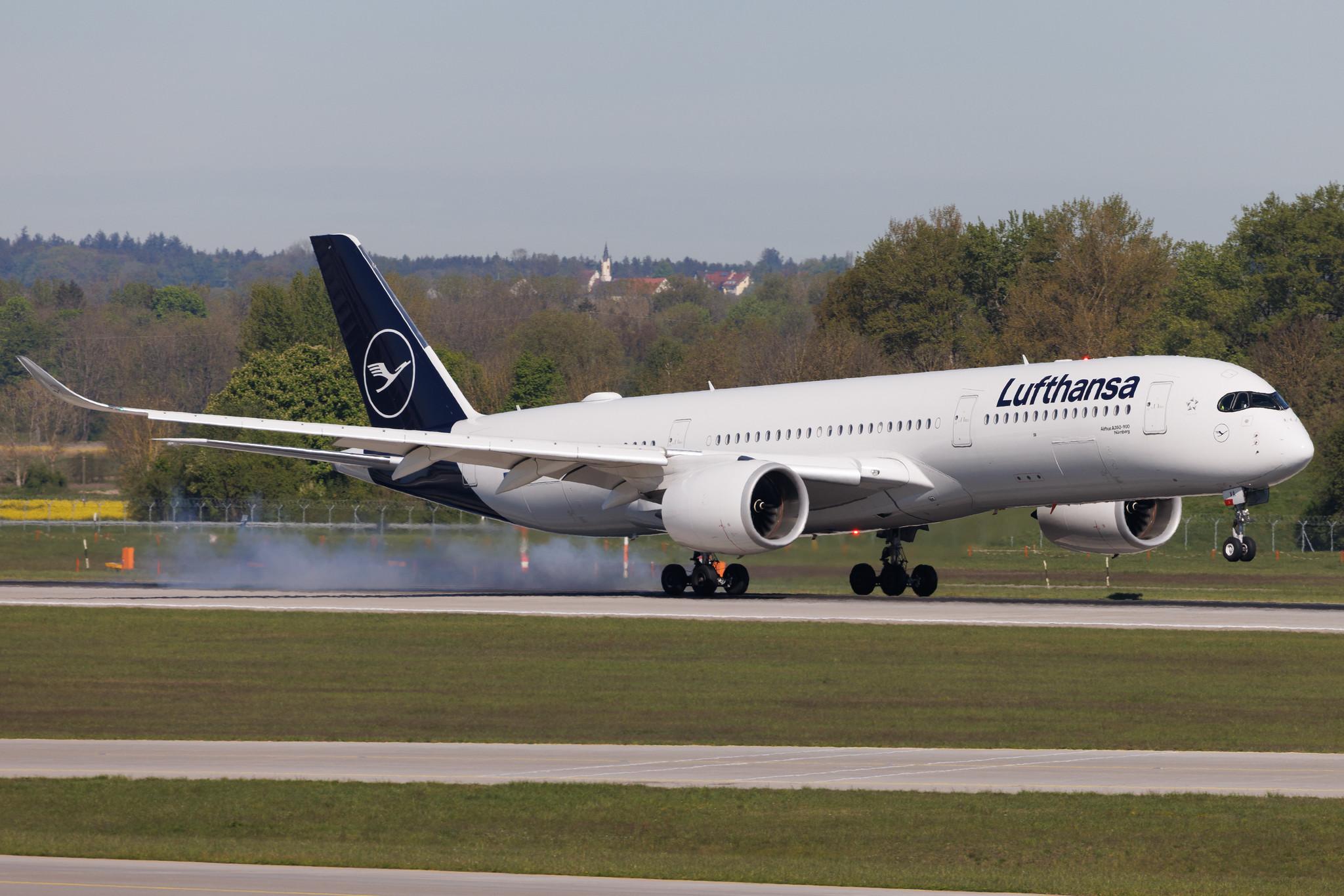 Munich Airport: Lufthansa (LH / DLH) | Airbus A350-941 A359 | D-AIXA | MSN 074