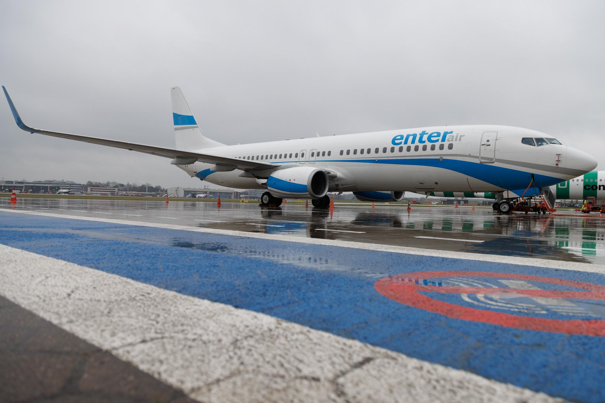 Hamburg Airport: Enter Air (E4 / ENT) | Boeing 737-85R B738 | SP-ESN | MSN 42805