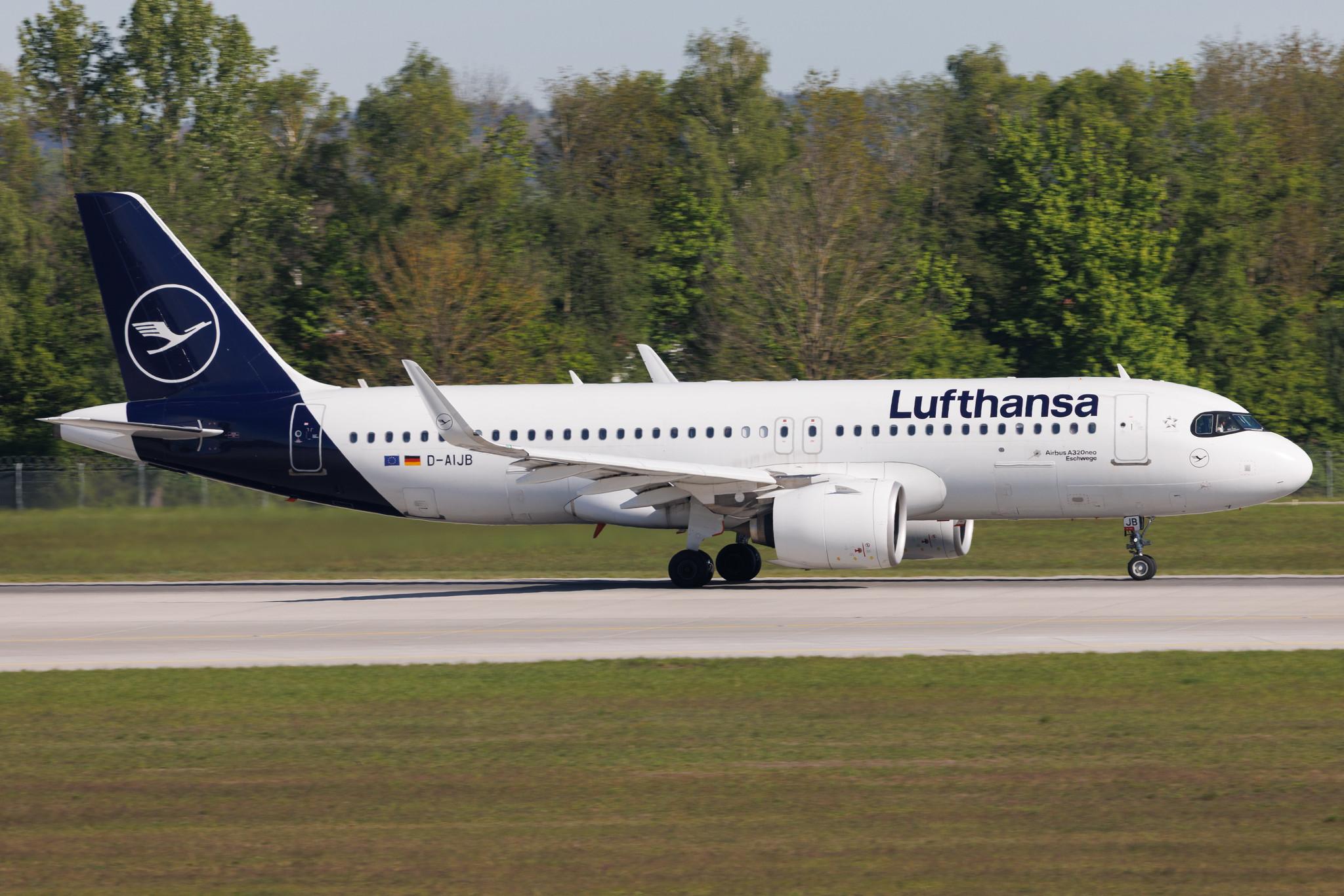 Munich Airport: Lufthansa (LH / DLH) | Airbus A320-271N A20N | D-AIJB | MSN 09493
