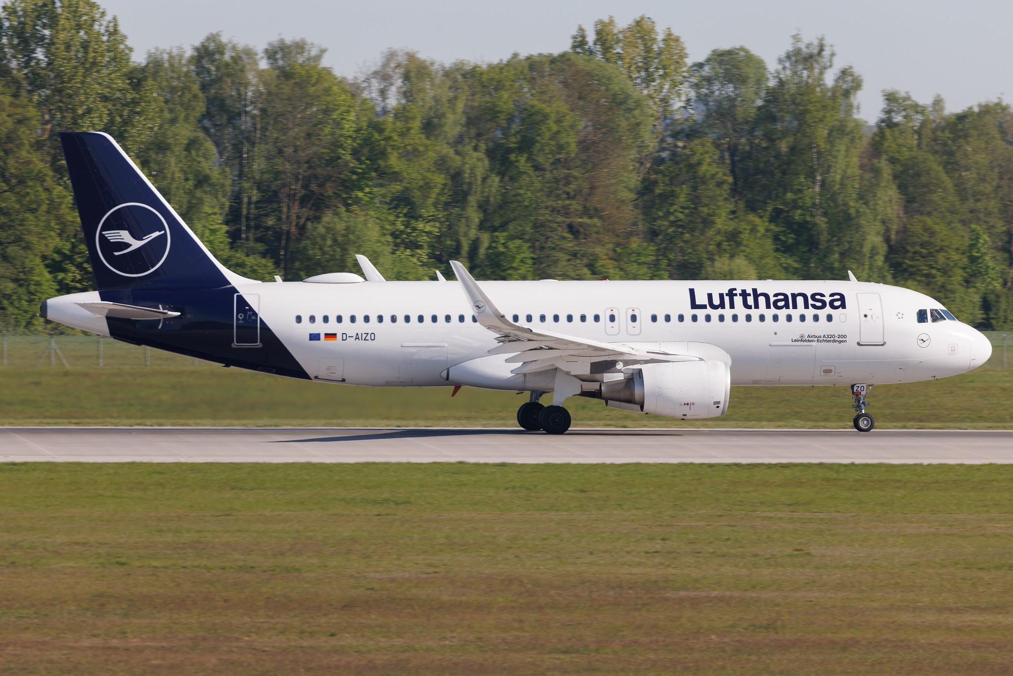 Munich Airport: Lufthansa (LH / DLH) | Airbus A320-214 A320 | D-AIZO | MSN 5441