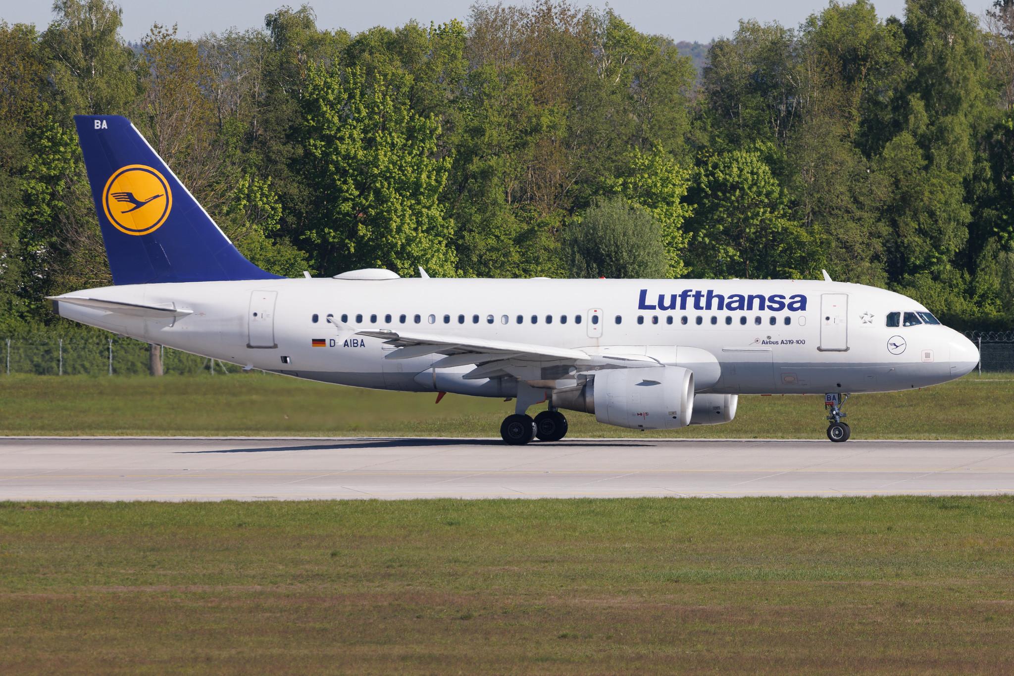Munich Airport: Lufthansa (LH / DLH) | Airbus A319-112 A319 | D-AIBA | MSN 4141