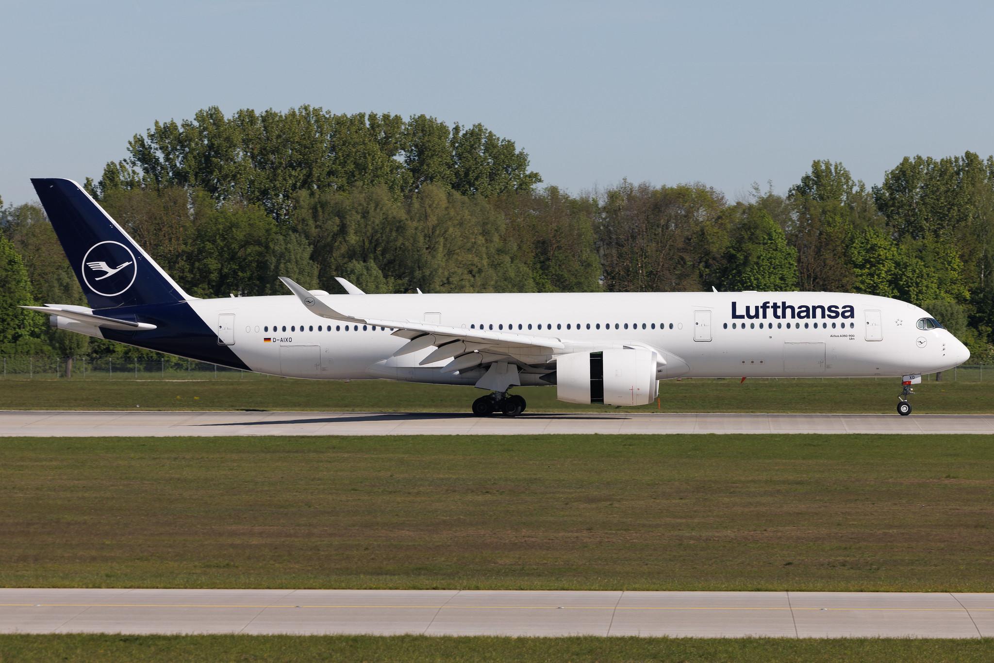 Munich Airport: Lufthansa (LH / DLH) | Airbus A350-941 A359 | D-AIXO | MSN 314