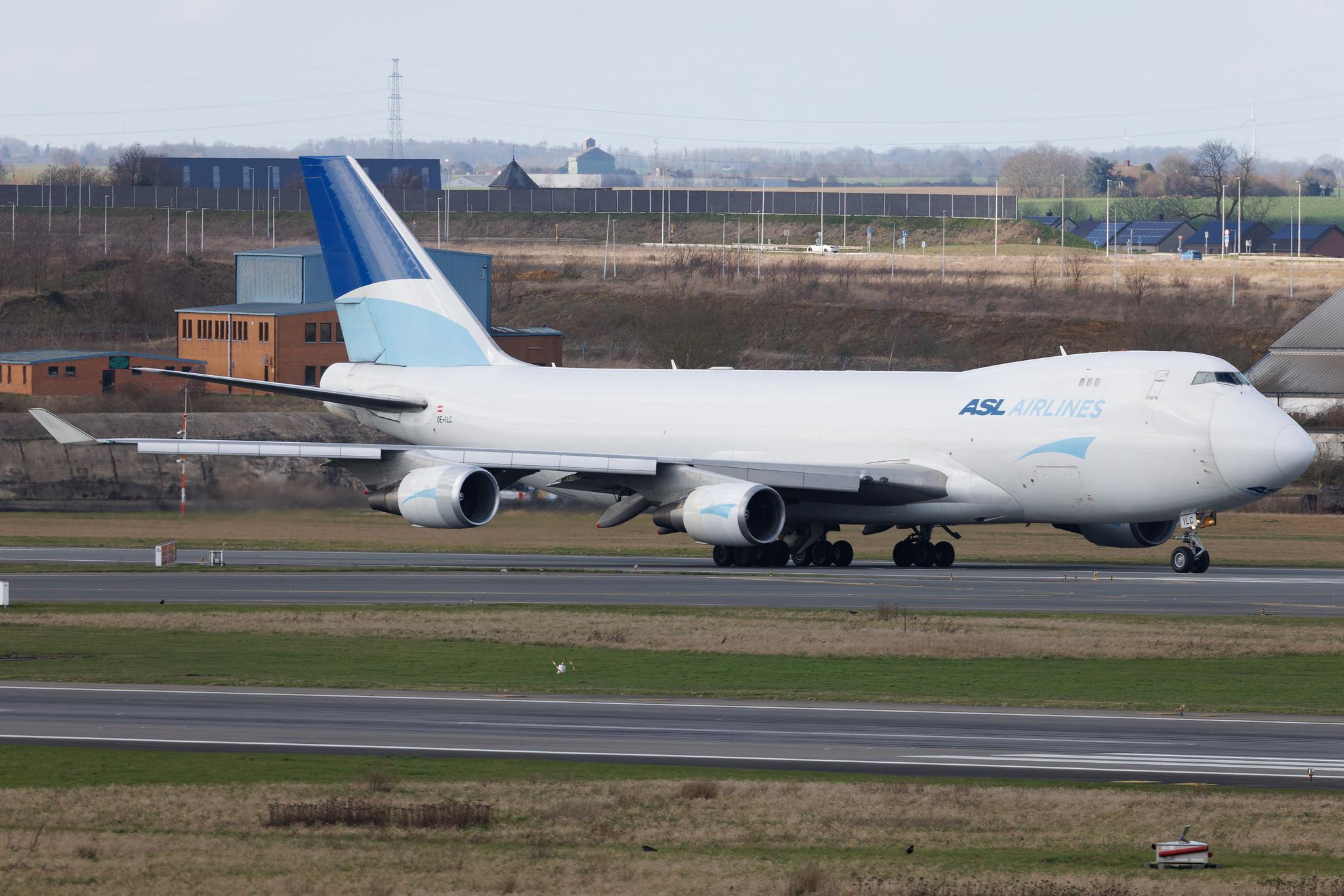Liege Airport: ASL Airlines (5H / ABR) | Operator: ASL Airlines Belgium | Boeing 747-409F B744 | OE-ILC | MSN 30762
