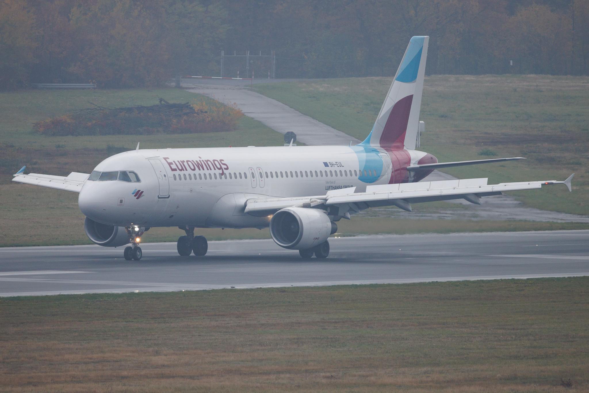 Köln Bonn Airport: Eurowings (EW / EWG) | Operator: Eurowings Europe | Airbus A320-214 A320 | 9H-EUL | MSN 03093