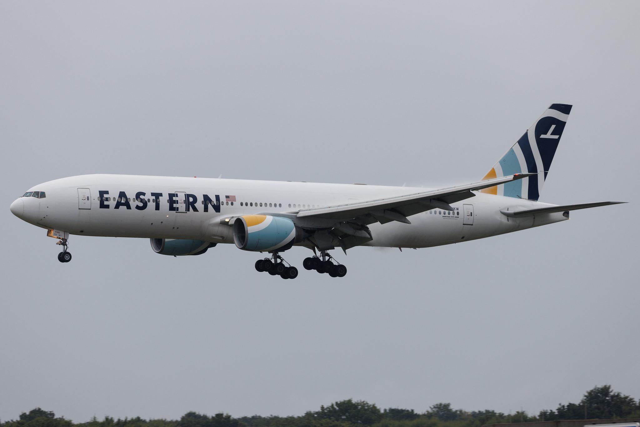 Hamburg Airport: Eastern Airlines | Boeing 777-212(ER) B772 | N771KW | MSN 28530