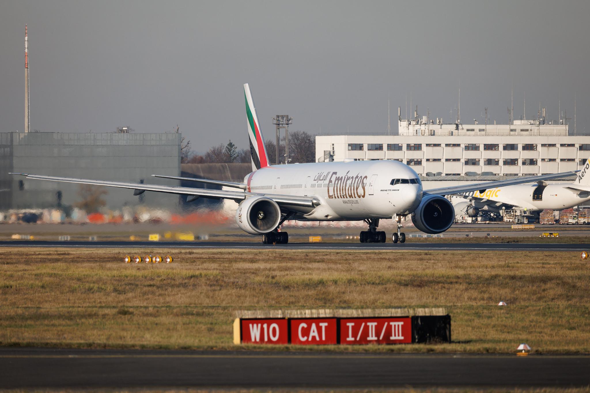Frankfurt Airport: Emirates (EK / UAE) | Boeing 777-31H(ER) B77W | A6-ENN | MSN 41360