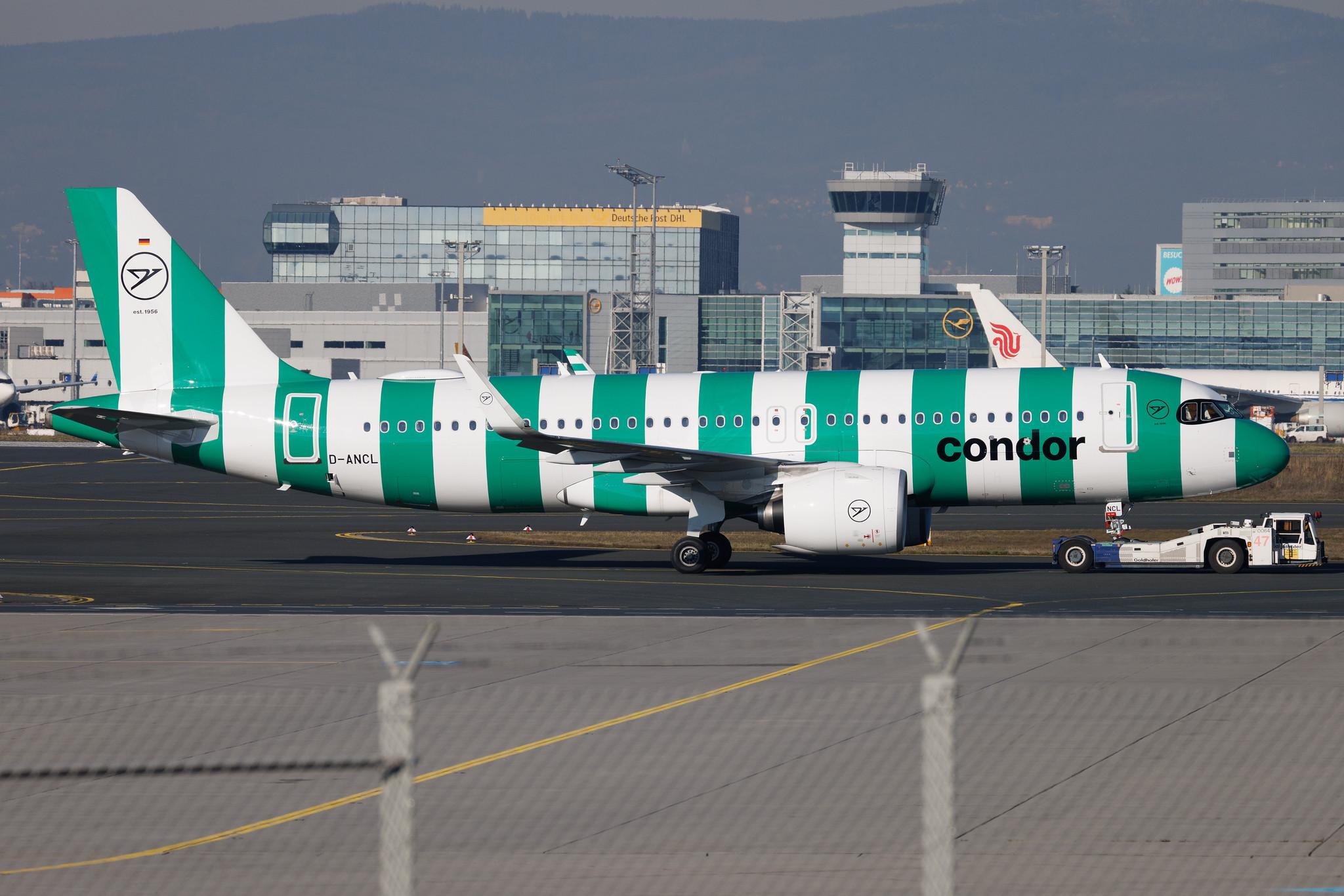 Frankfurt Airport: Condor (DE / CFG) | Livery: Green Island Livery | Airbus A320-271N A20N | D-ANCL | MSN 12757