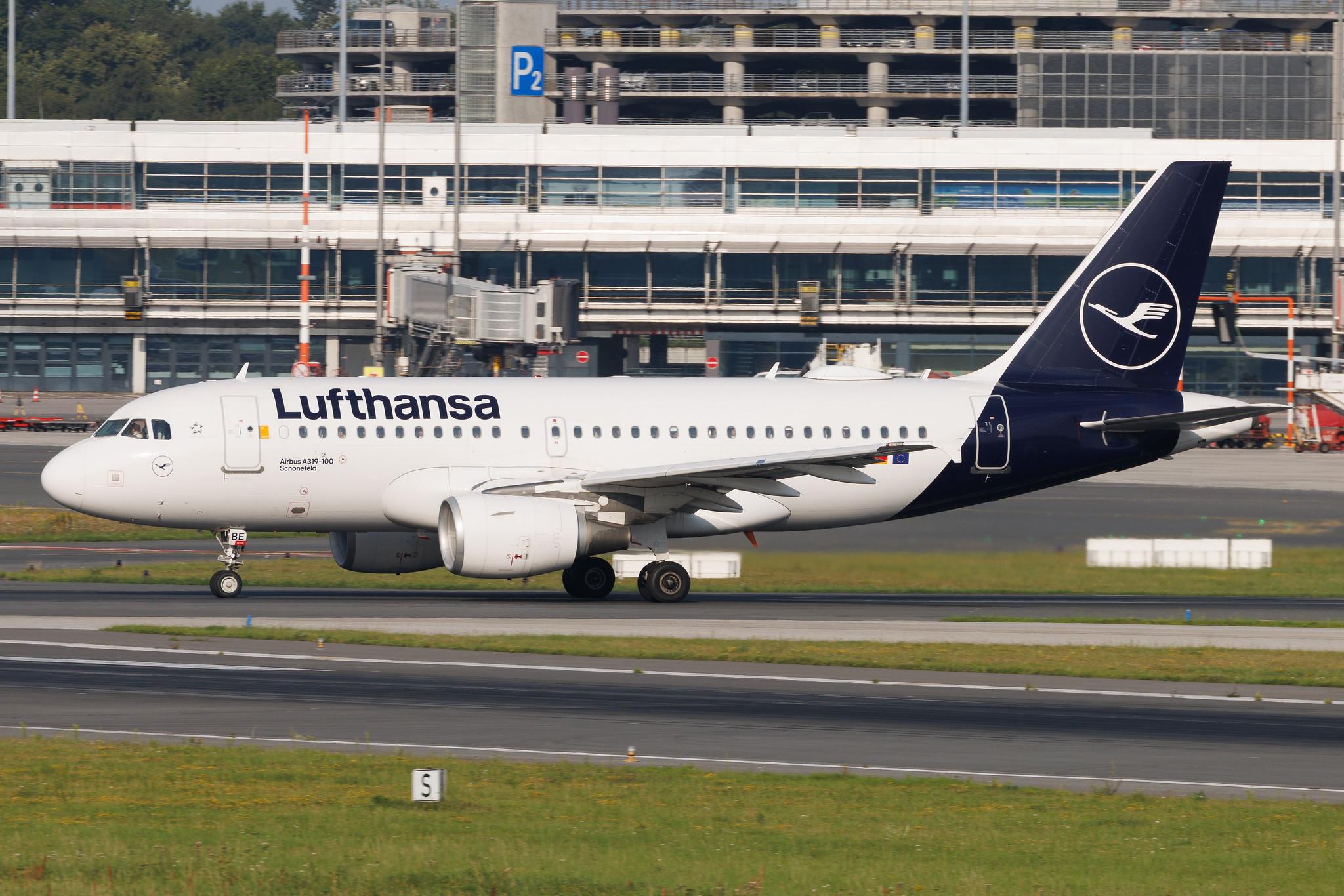 Hamburg Airport: Lufthansa (LH / DLH) | Airbus A319-112 A319 | D-AIBE | MSN 4511