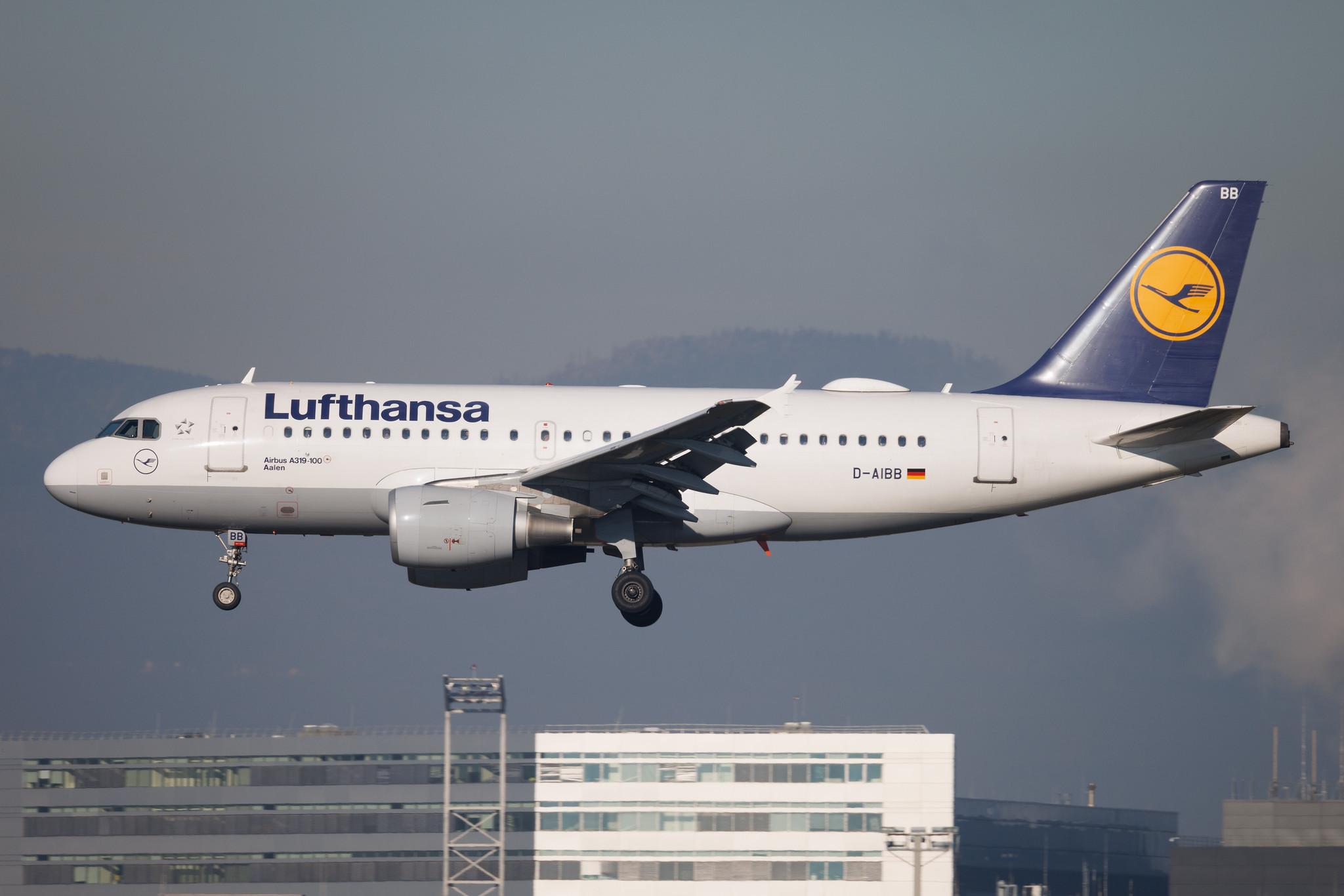 Frankfurt Airport: Lufthansa (LH / DLH) | Airbus A319-112 A319 | D-AIBB | MSN 4182