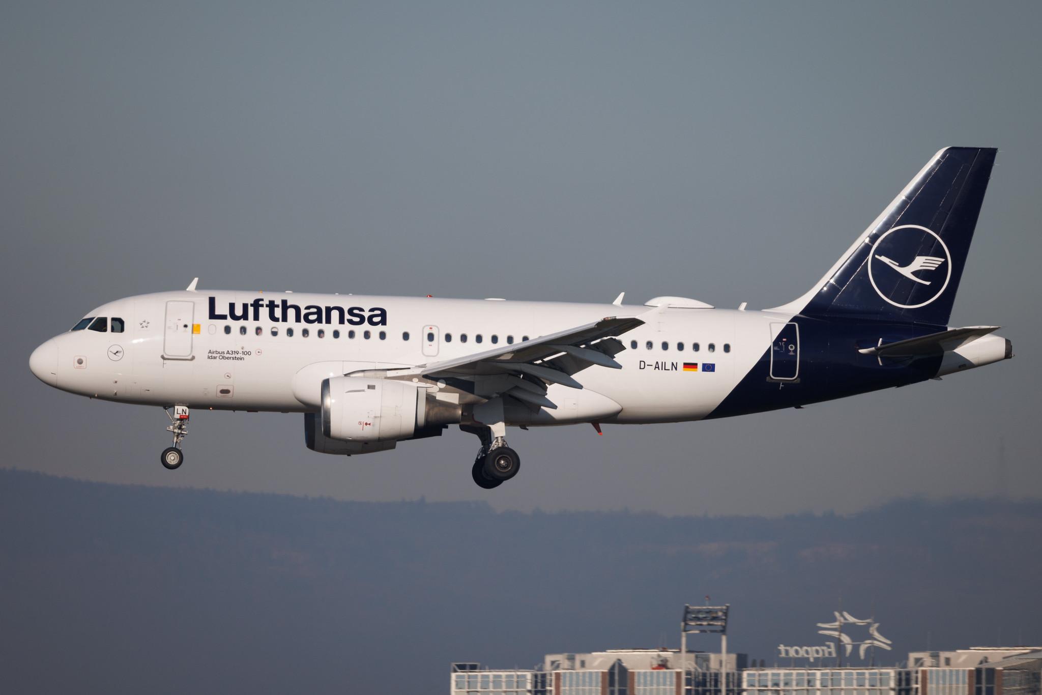 Frankfurt Airport: Lufthansa (LH / DLH) | Airbus A319-114 A319 | D-AILN | MSN 0700