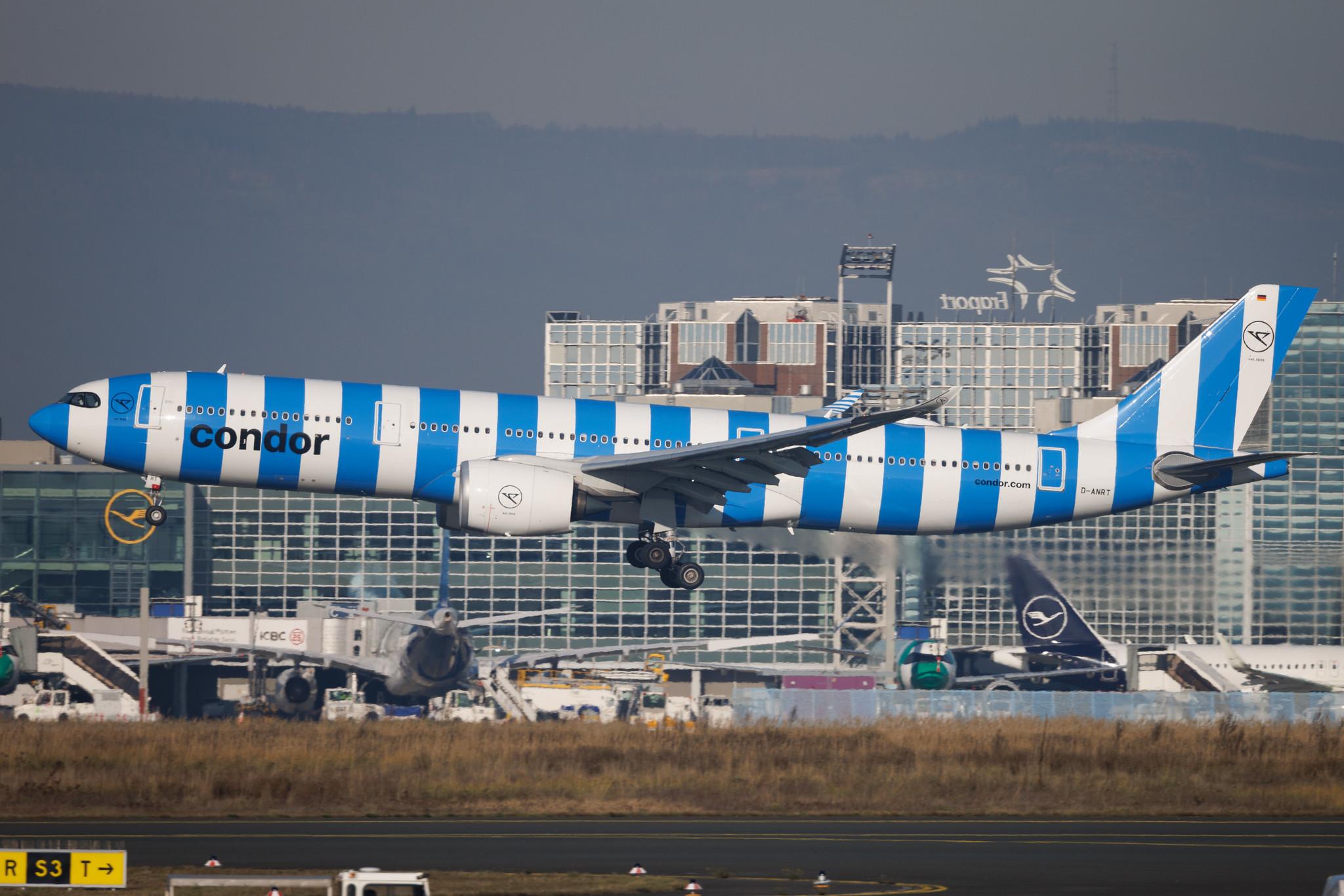Frankfurt Airport: Condor (DE / CFG) | Livery: Blue Sea Livery | Airbus A330-941 A339 | D-ANRT | MSN 2056