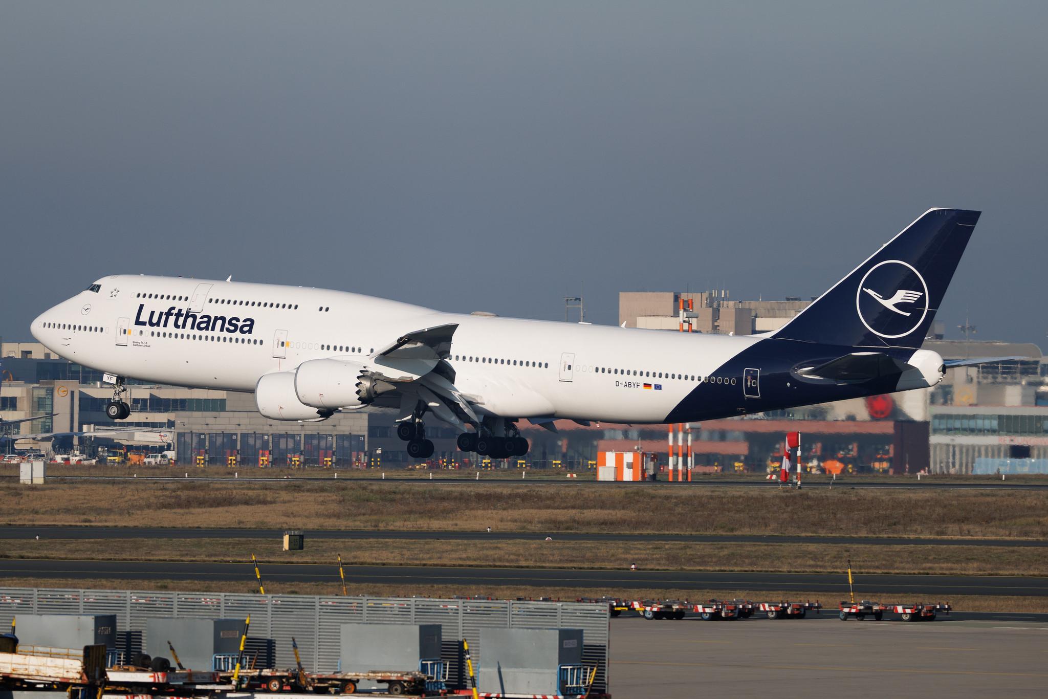 Frankfurt Airport: Lufthansa (LH / DLH) | Boeing 747-830 B748 | D-ABYF | MSN 37830