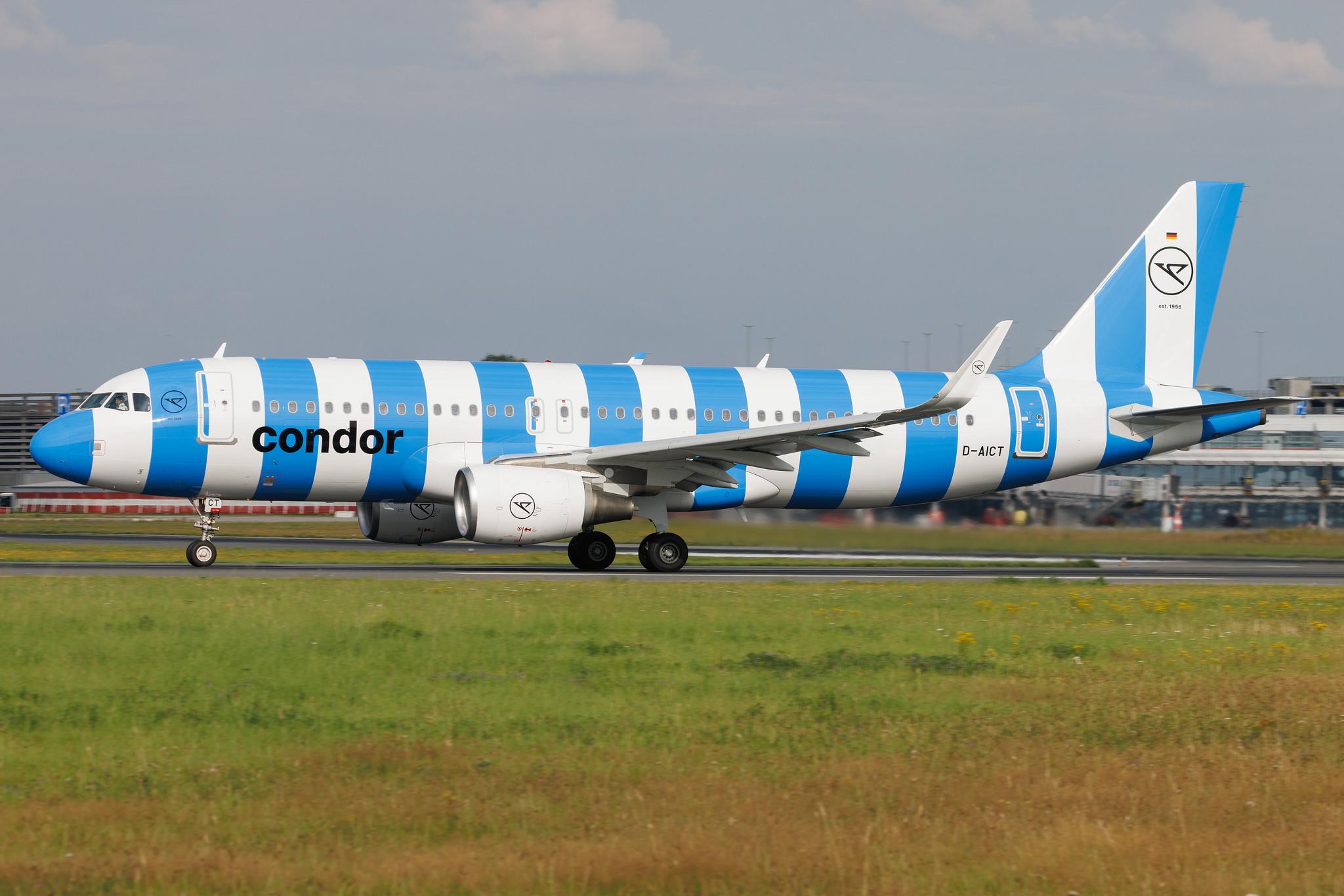 Hamburg Airport: Condor (DE / CFG) | Livery: Blue Sea Livery | Airbus A320-214 A320 | D-AICT | MSN 05661
