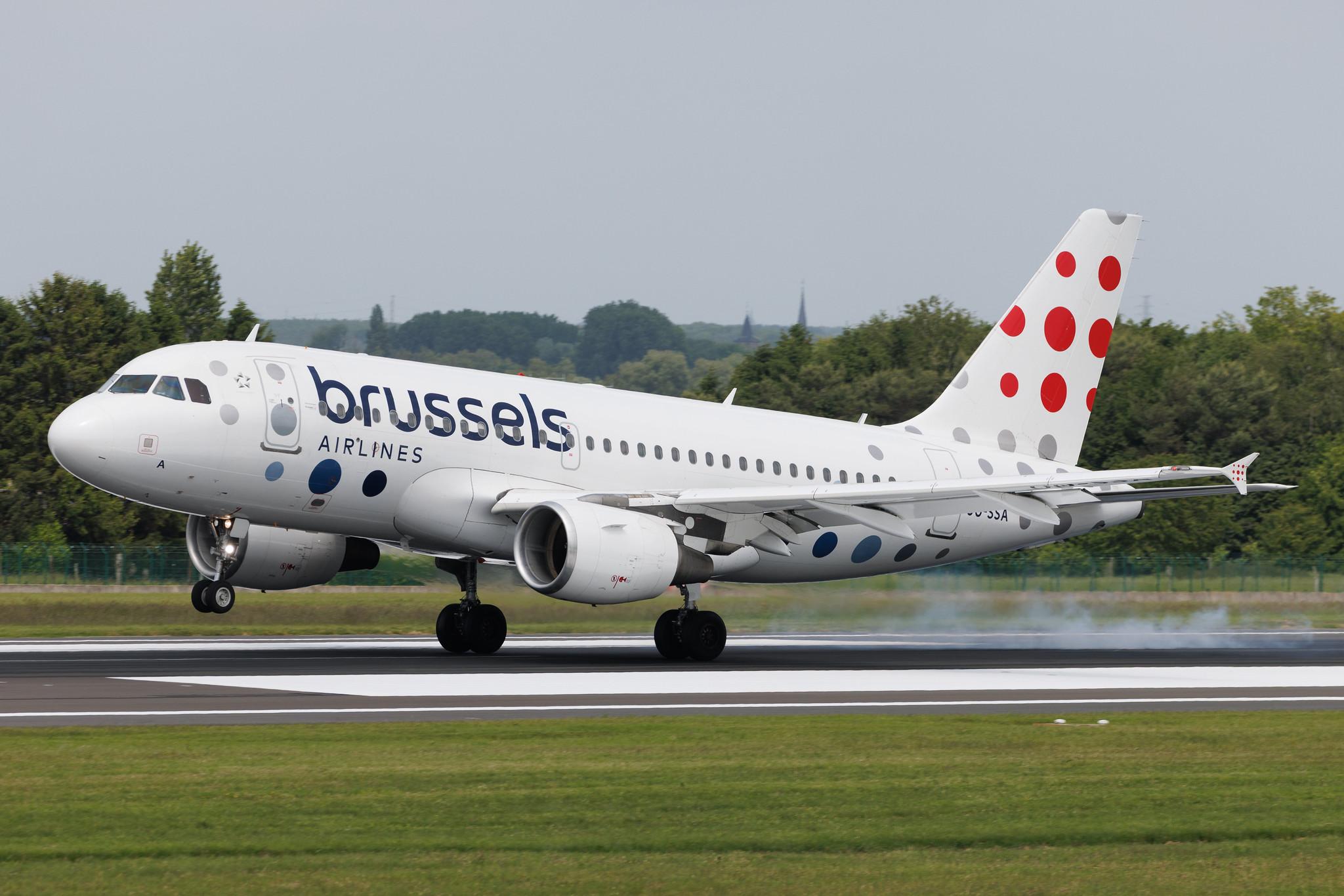 Brussels Airport: Brussels Airlines (SN / BEL) | Airbus A319-111 A319 | OO-SSA | MSN 2392