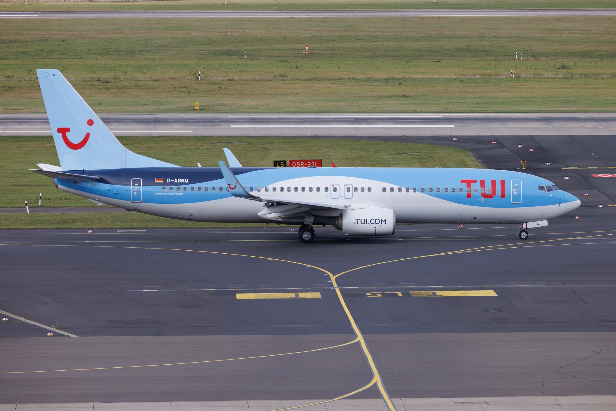 Düsseldorf Airport: TUI (X3 / TUI) | Operator: TUI fly | Boeing 737-86J B738 | D-ABMQ | MSN 37780