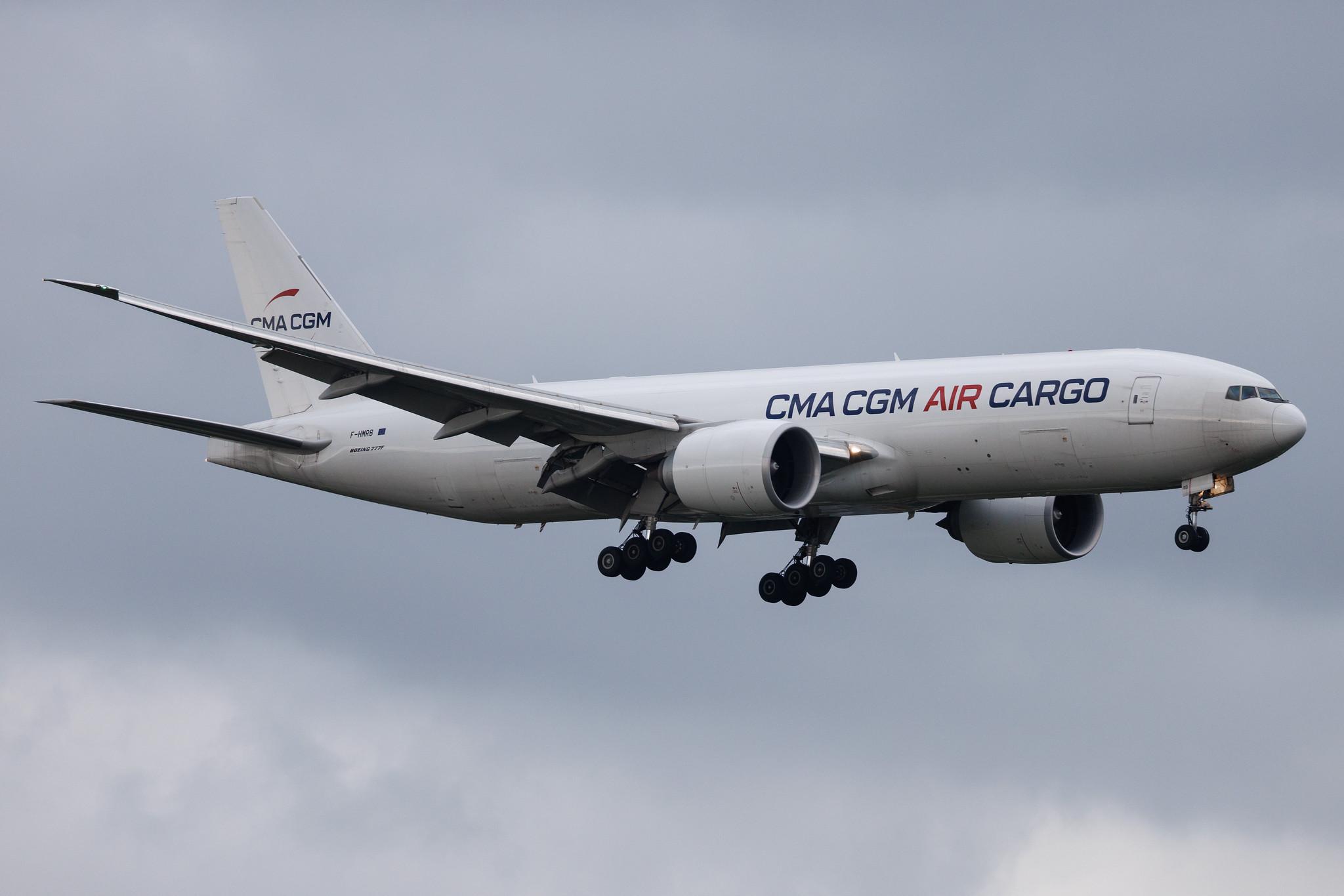 Brussels Airport: CMA CGM Air Cargo (2C / CMA) | Boeing 777-F B77L | F-HMRB | MSN 67460