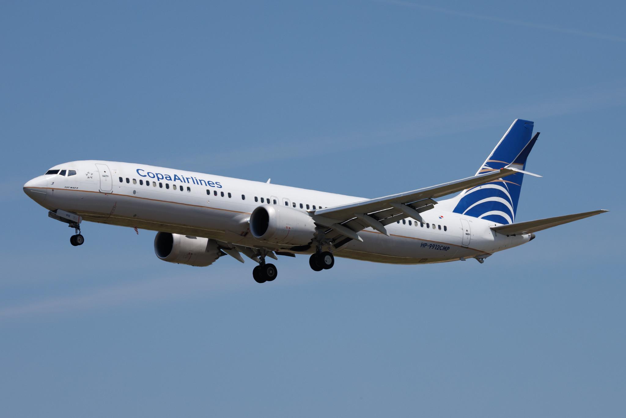 Los Angeles International Airport: Copa Airlines (CM / CMP) | Boeing 737 MAX 9 B39M | HP-9912CMP | MSN 44211