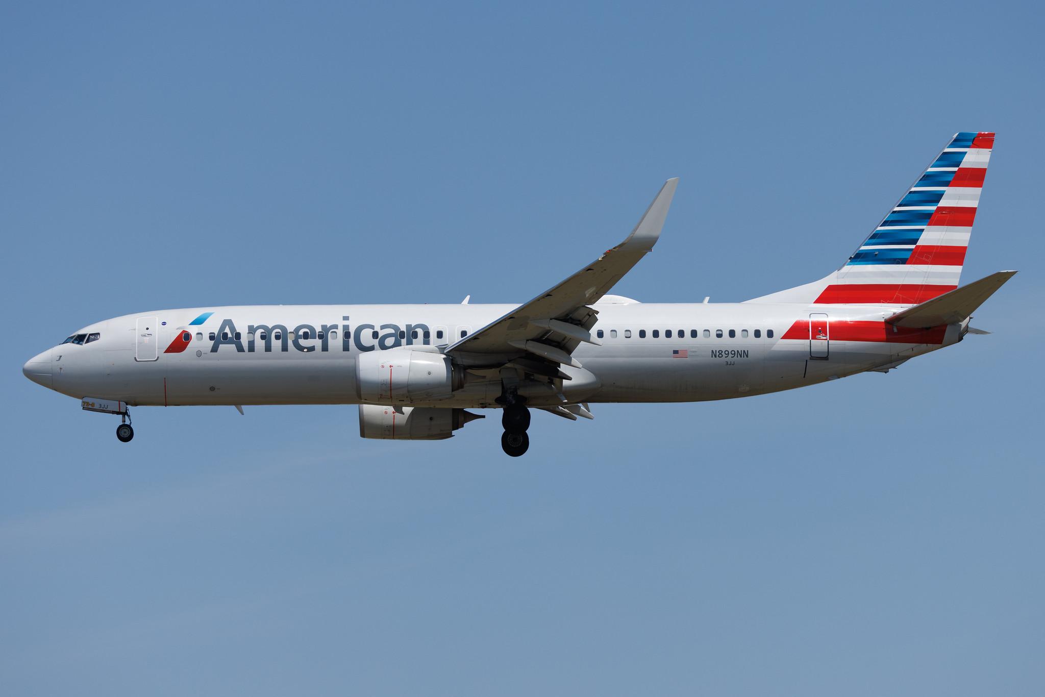 Los Angeles International Airport: American Airlines (AA / AAL) | Boeing 737-823 B738 | N899NN | MSN 31151