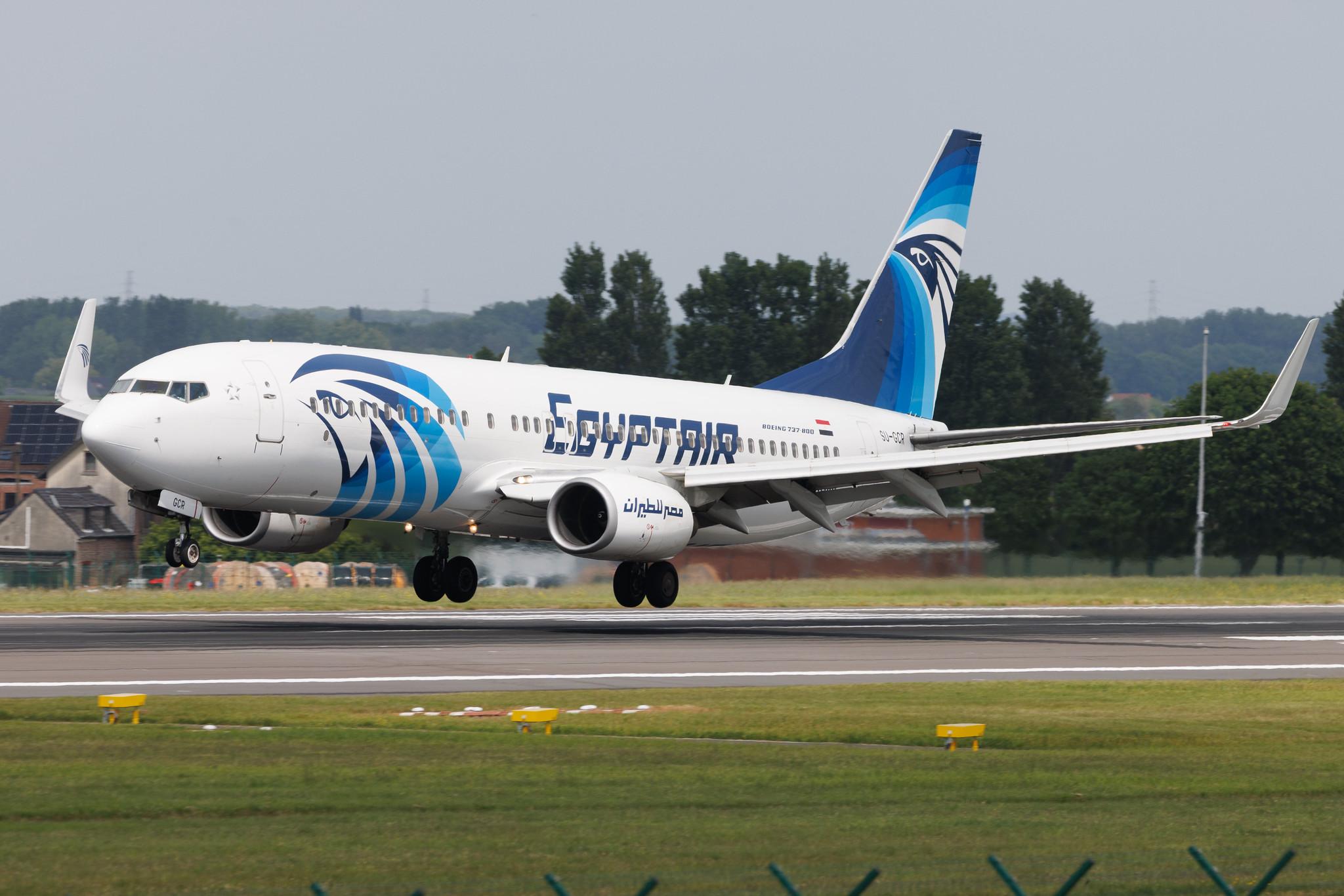 Brussels Airport: Egyptair (MS / MSR) | Boeing 737-866 B738 | SU-GCR | MSN 35562
