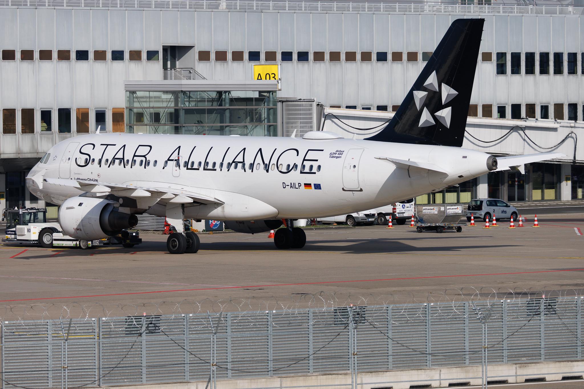 Düsseldorf Airport: Lufthansa (LH / DLH) | Operator: Lufthansa CityLine | Airbus A319-114 A319 | D-AILB | MSN 0610