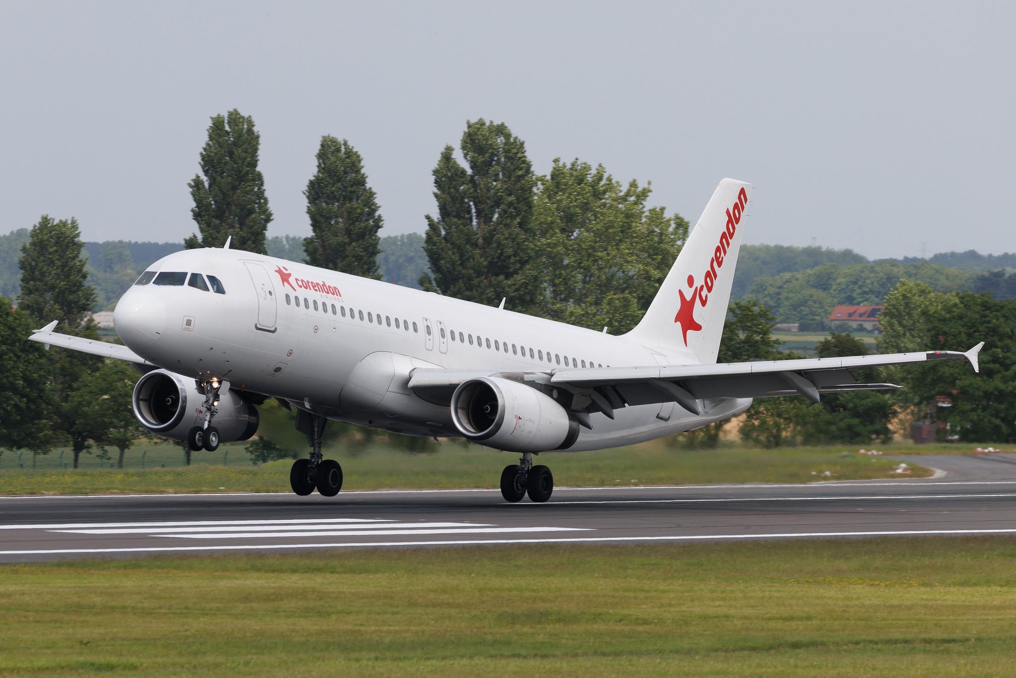 Brussels Airport: Corendon Airlines (XC / CAI) | Operator: Global Airways | Airbus A320-232 A320 | LY-LGA | MSN 03927