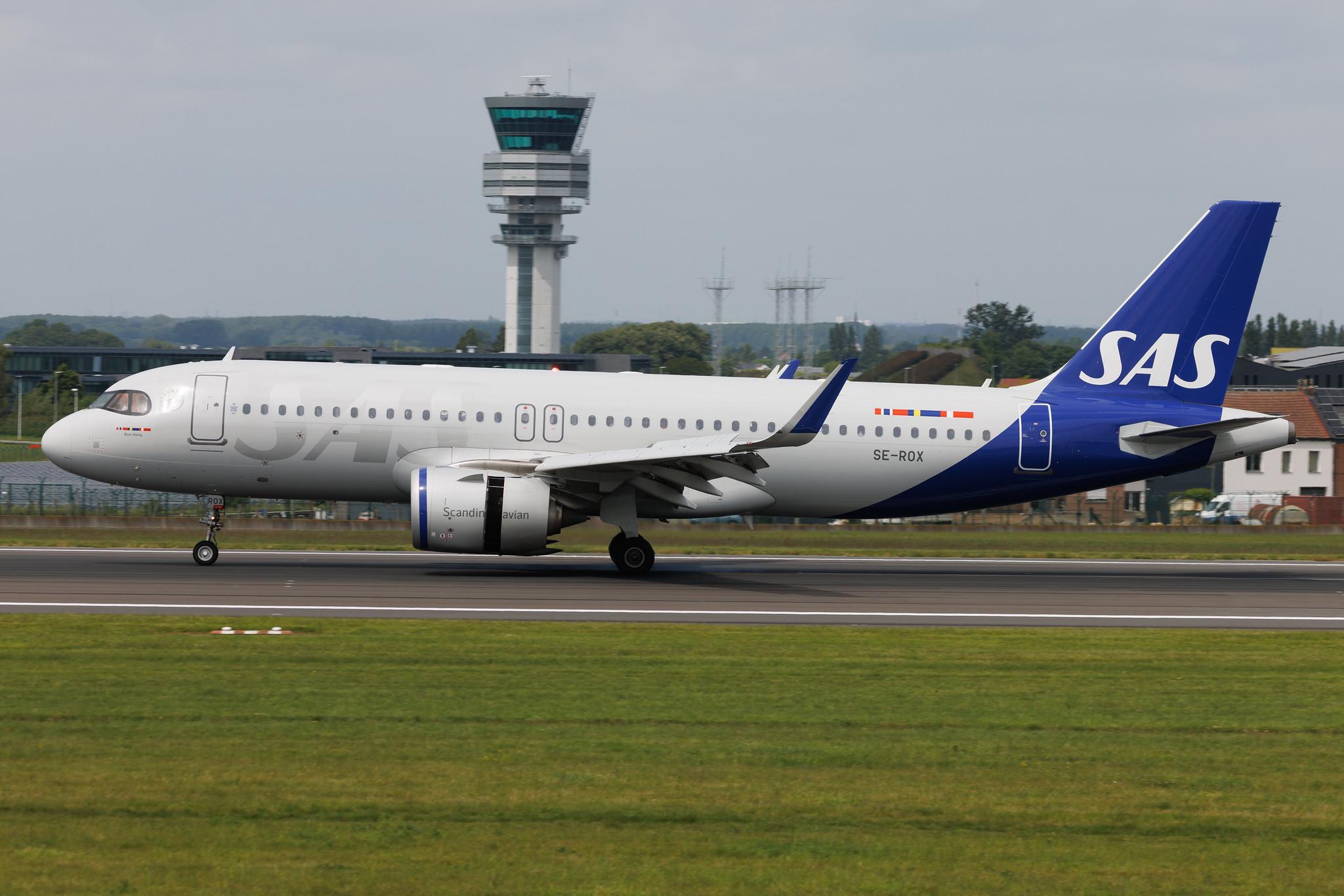 Brussels Airport: SAS (SK / SAS) | Airbus A320-251N A20N | SE-ROX | MSN 9330