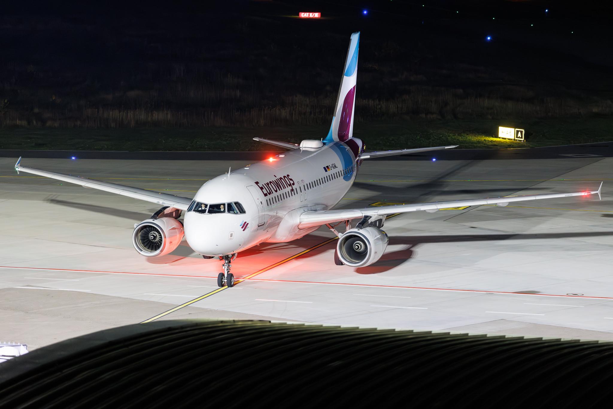 Köln Bonn Airport: Eurowings (EW / EWG) | Airbus A319-132 A319 | D-AGWL | MSN 3534