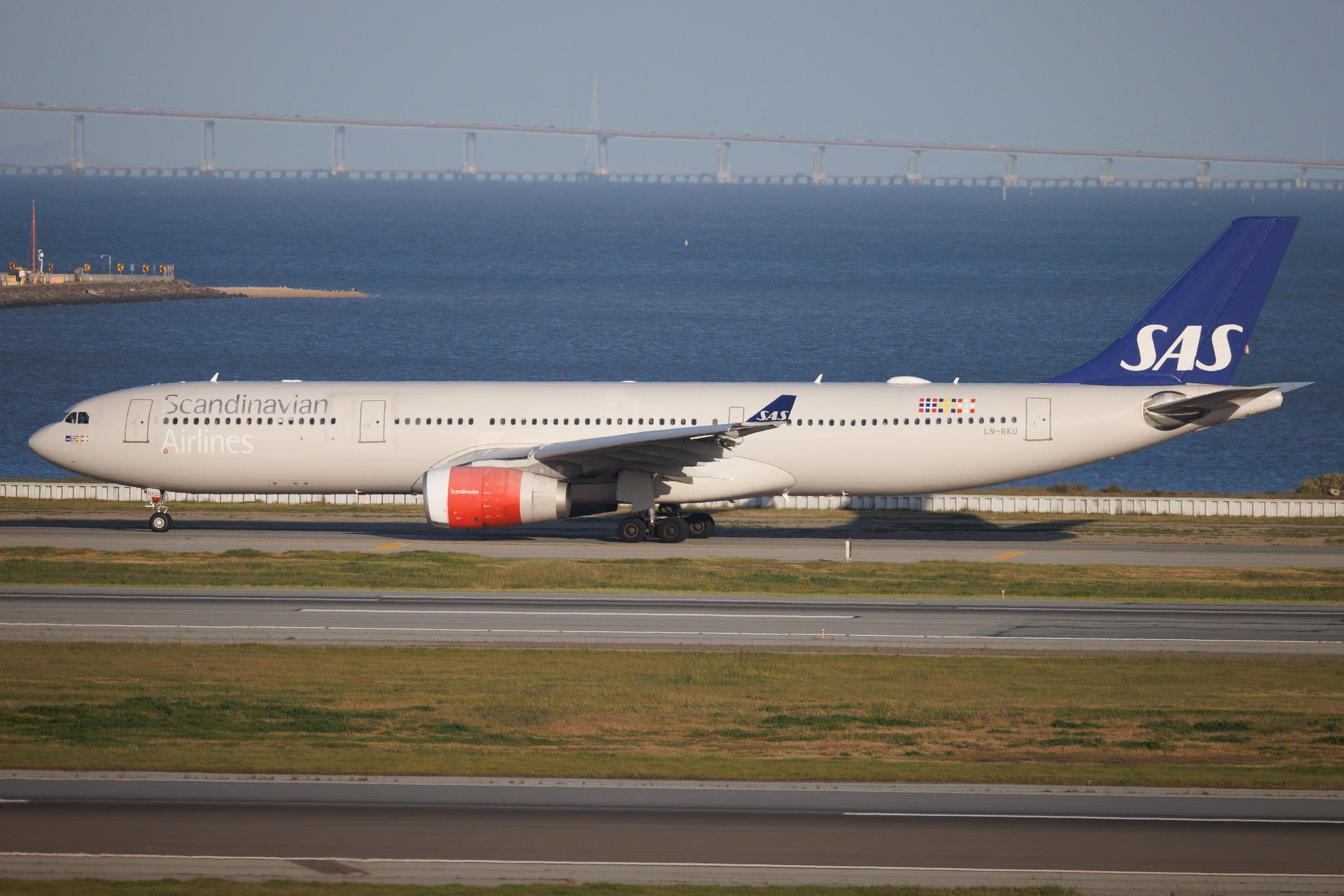 San Francisco International Airport: SAS (SK / SAS) | Airbus A330-343 A333 | LN-RKU | MSN 1715