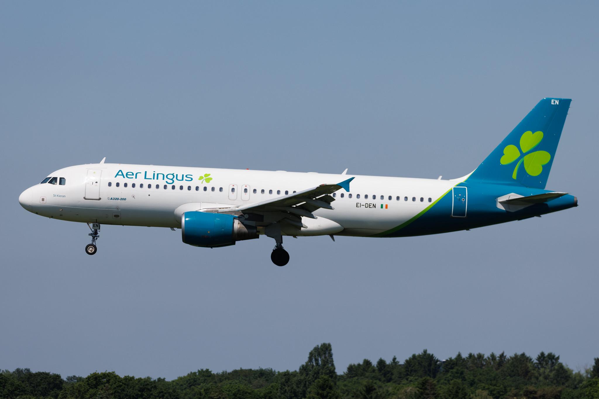 Hamburg Airport: Aer Lingus (EI / EIN) | Airbus A320-214 A320 | EI-DEN | MSN 2432