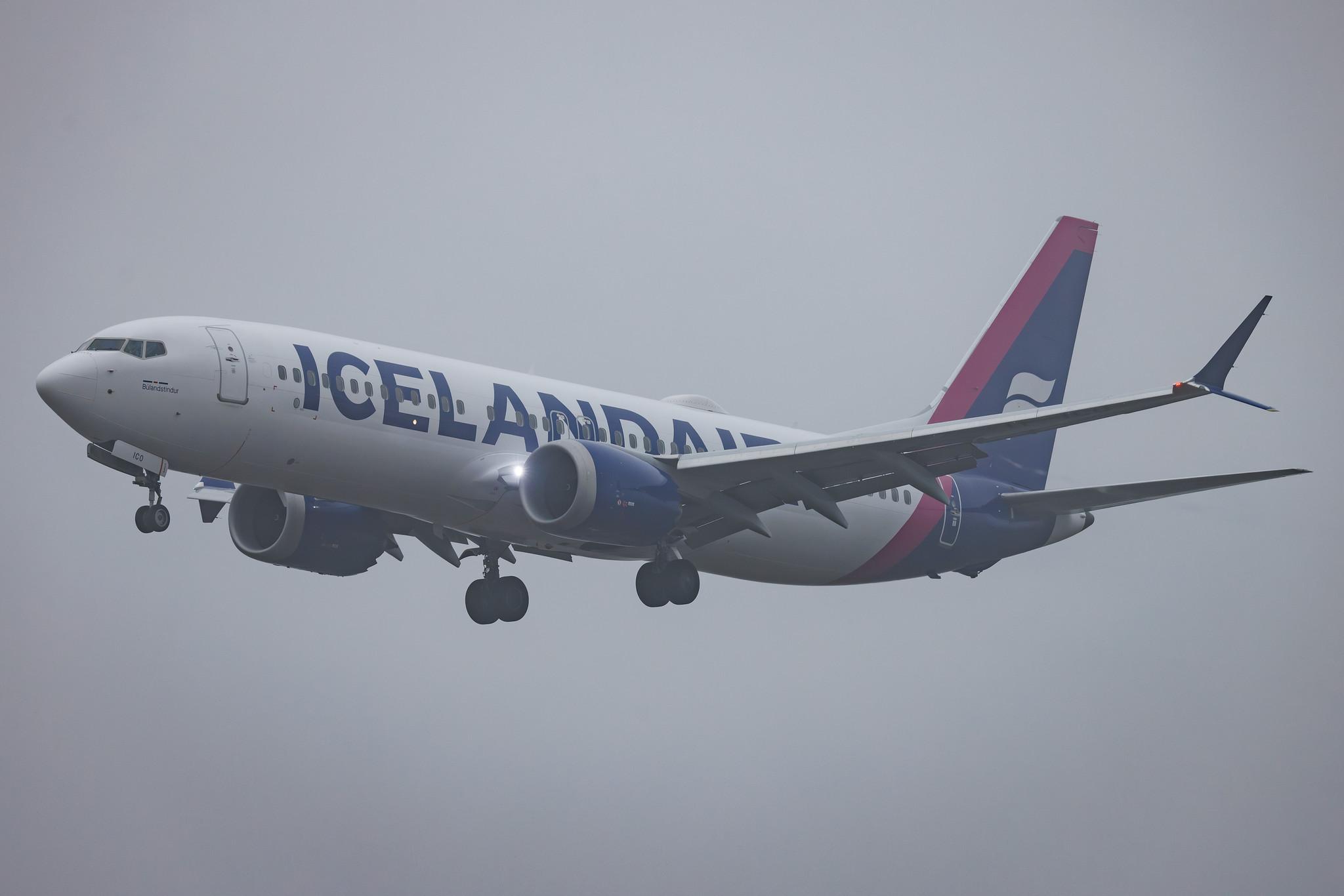 Frankfurt Airport: Icelandair (FI / ICE) | Boeing 737 MAX 8 B38M | TF-ICO | MSN 44358