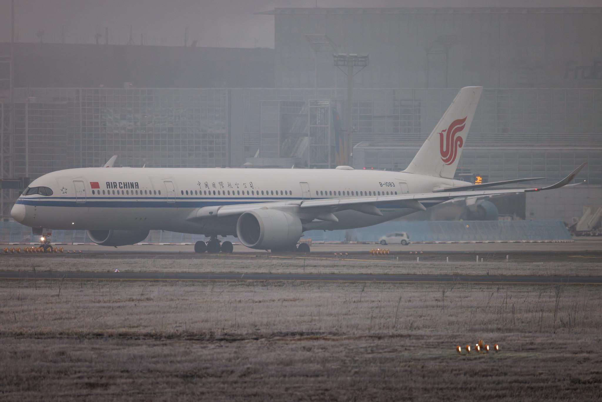 Frankfurt Airport: Air China (CA / CCA) | Airbus A350-941 A359 | B-1083 | MSN 217
