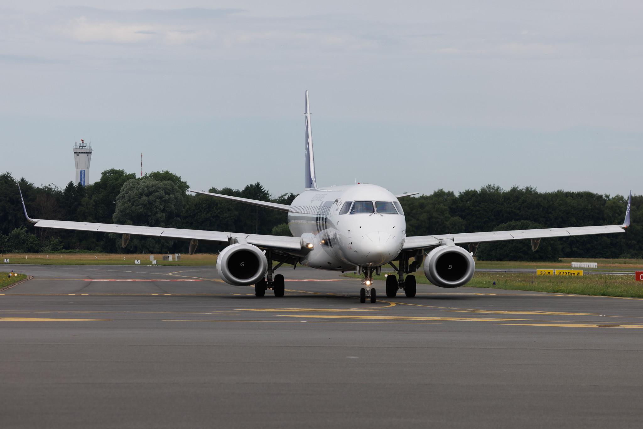 Hamburg Airport: LOT (LO / LOT) | Embraer E190AR E190 | SP-LMF | MSN 19000330