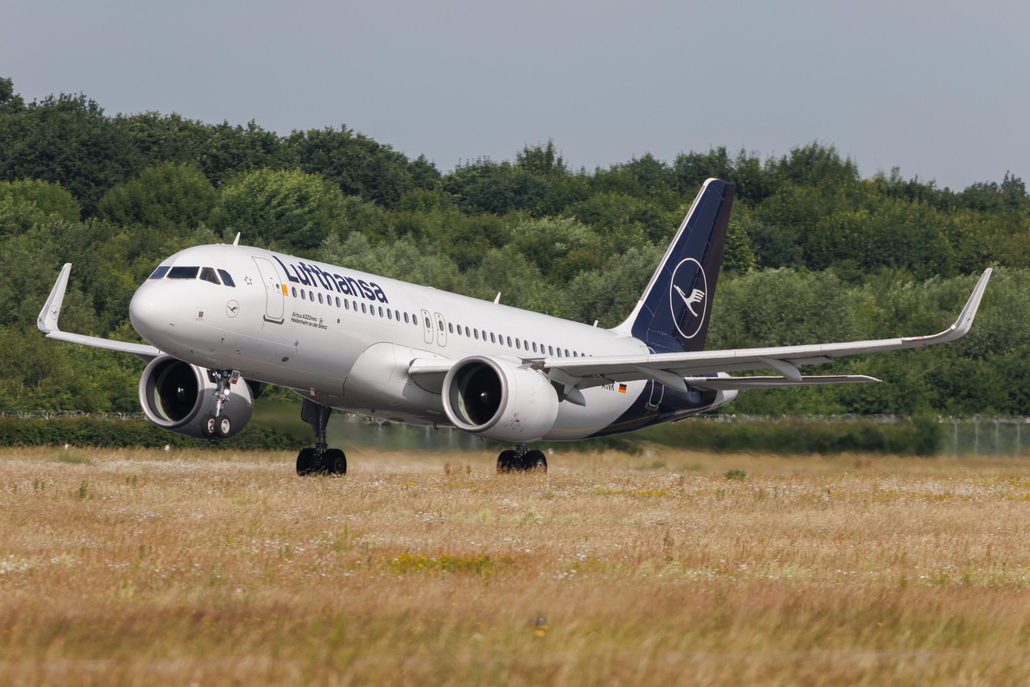 Hamburg Airport: Lufthansa (LH / DLH) | Airbus A320-271N A20N | D-AINK | MSN 8249