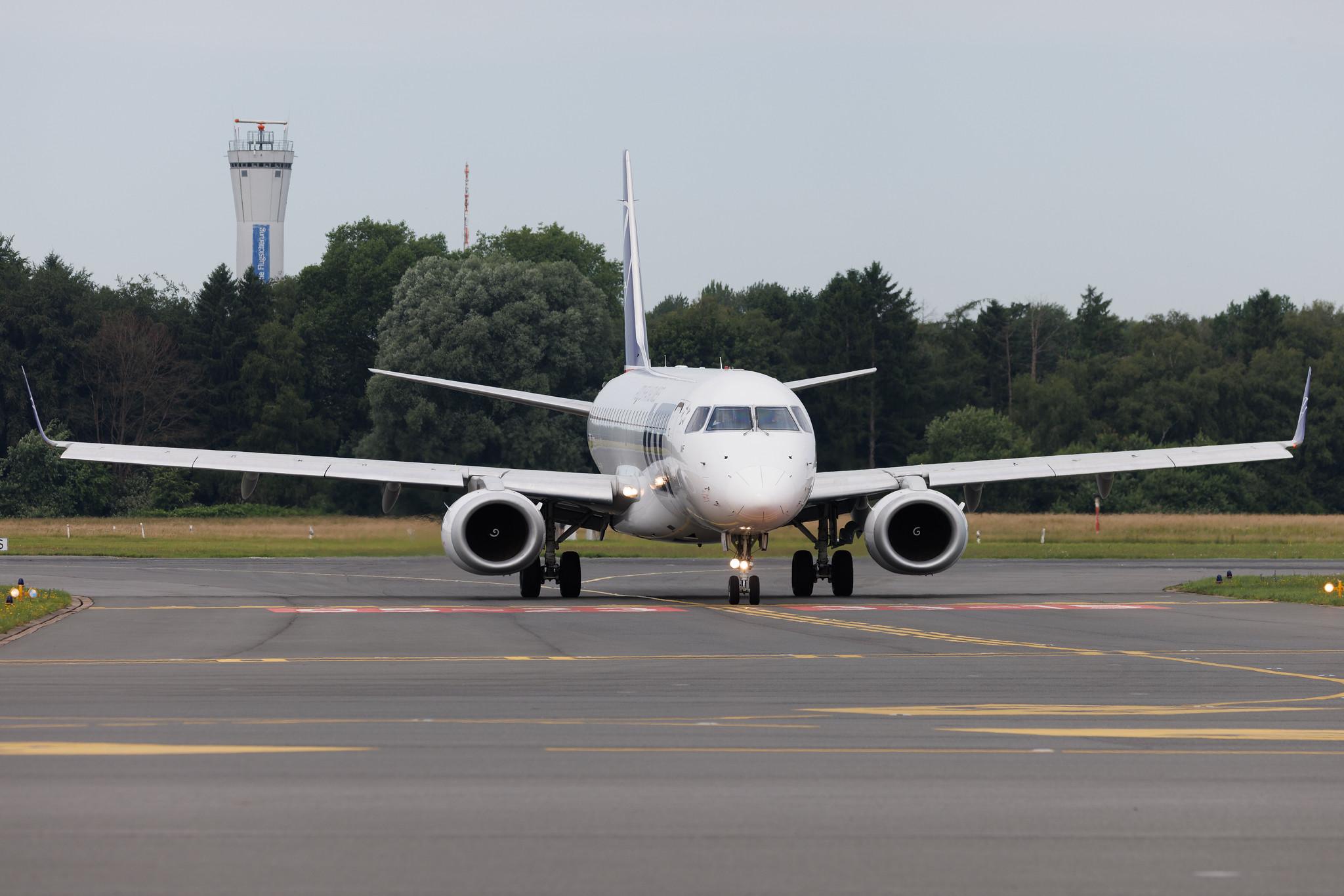 Hamburg Airport: LOT (LO / LOT) | Embraer E190AR E190 | SP-LMF | MSN 19000330