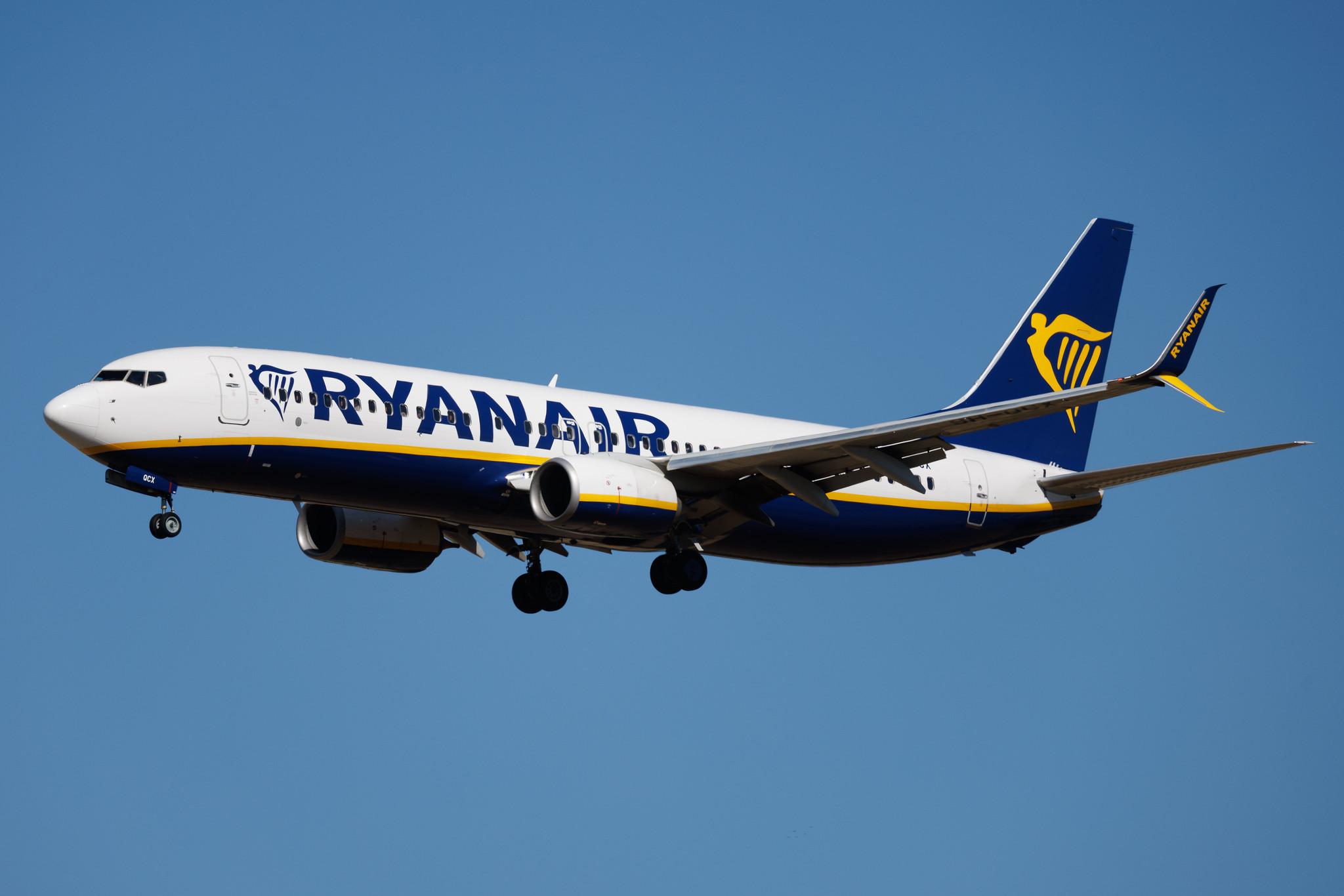 Rome Leonardo da Vinci Fiumicino Airport: Ryanair (FR / RYR) | Operator: Malta Air | Boeing 737-8AS B738 | 9H-QCX | MSN 44740
