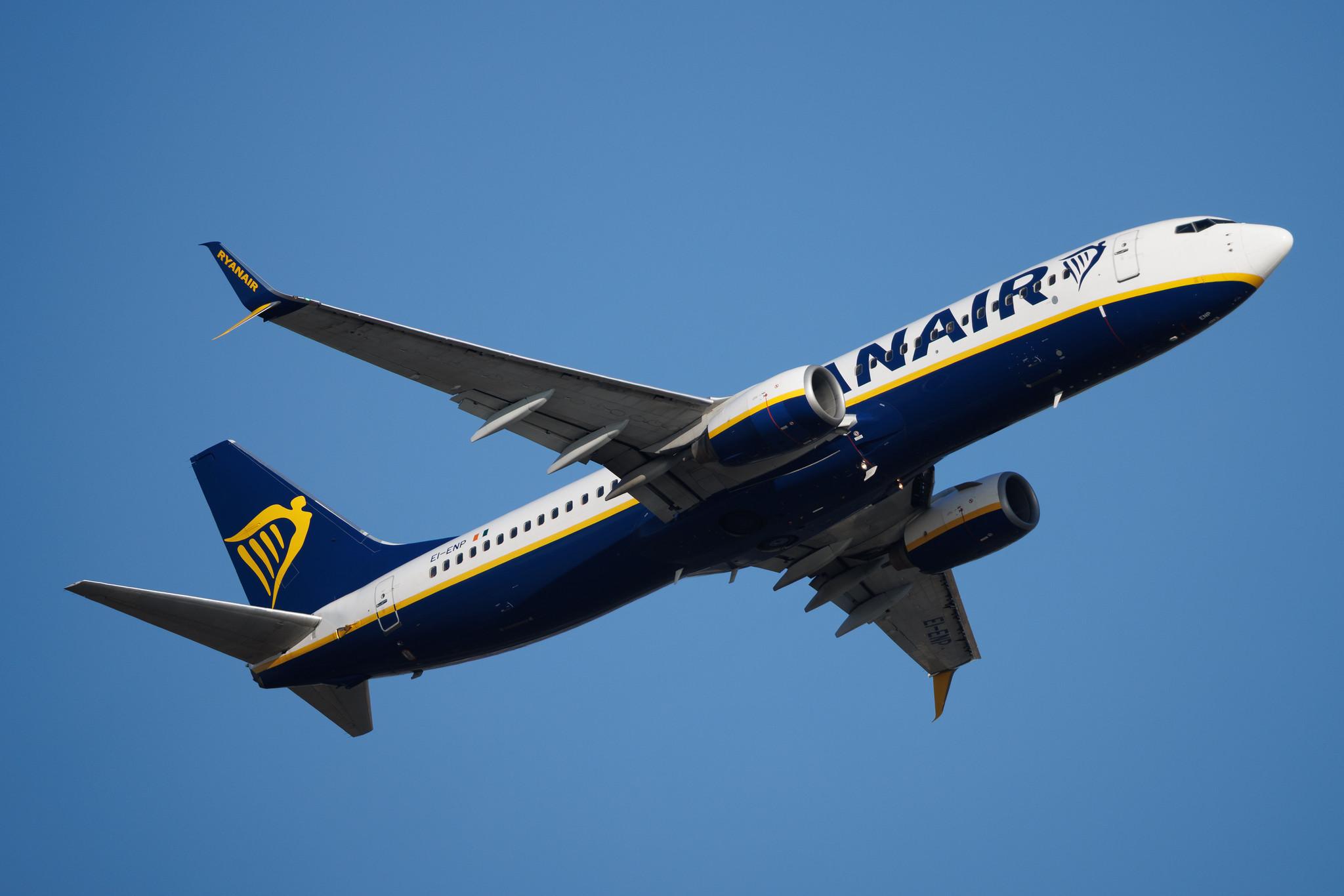 Rome Leonardo da Vinci Fiumicino Airport: Ryanair (FR / RYR) | Boeing 737-8AS B738 | EI-ENP | MSN 40304
