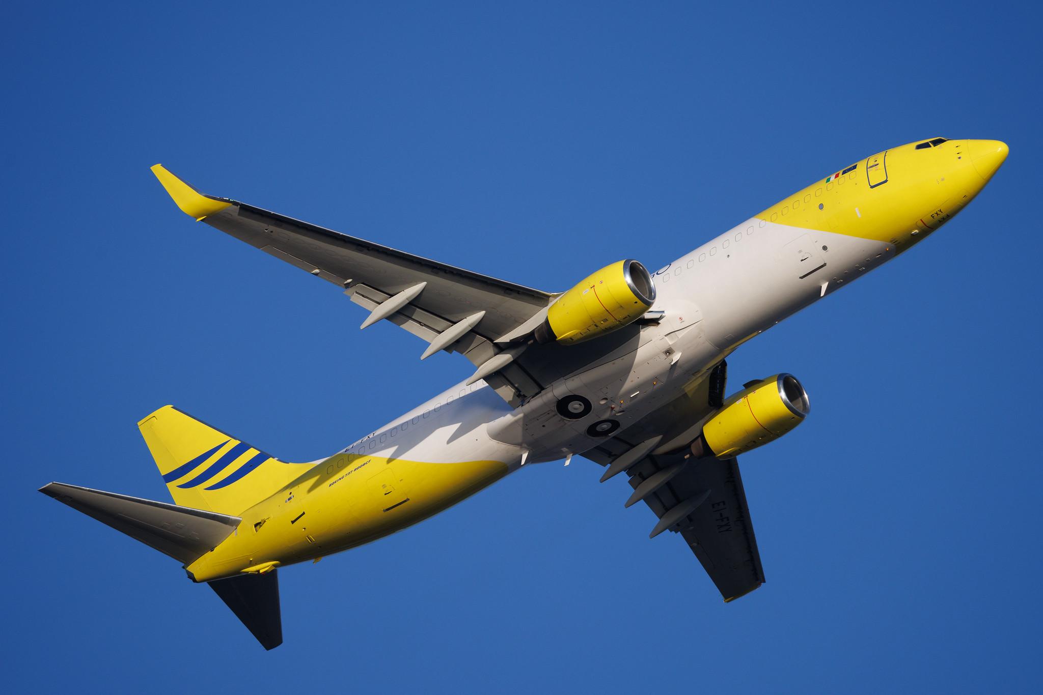 Rome Leonardo da Vinci Fiumicino Airport: Poste Air Cargo (M4 / MSA) | Boeing 737-8EH(BCF) B738 | EI-FXY | MSN 34281