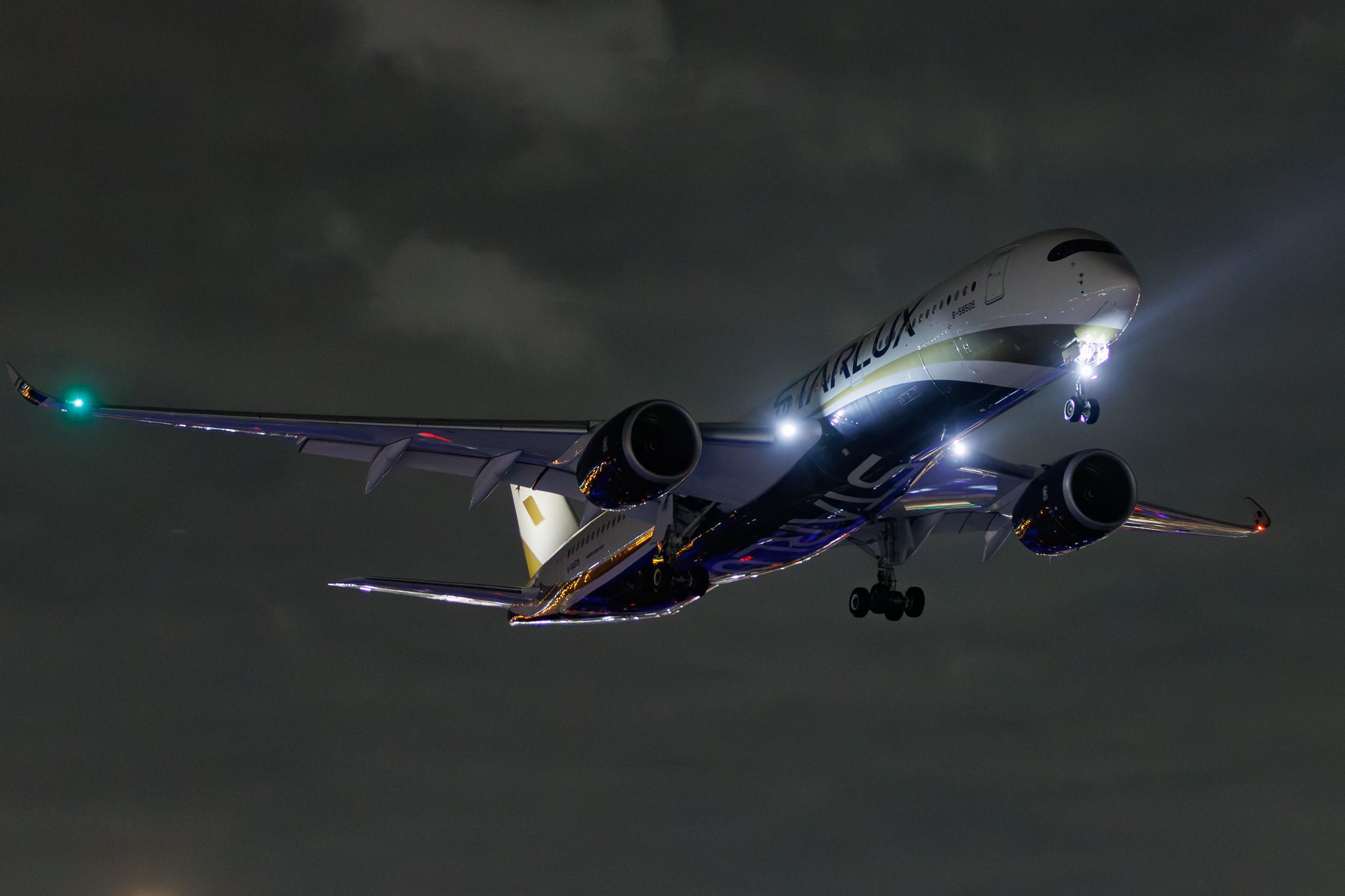 Los Angeles International Airport: STARLUX (JX / SJX) | Airbus A350-941 A359 | B-58505 | MSN 656