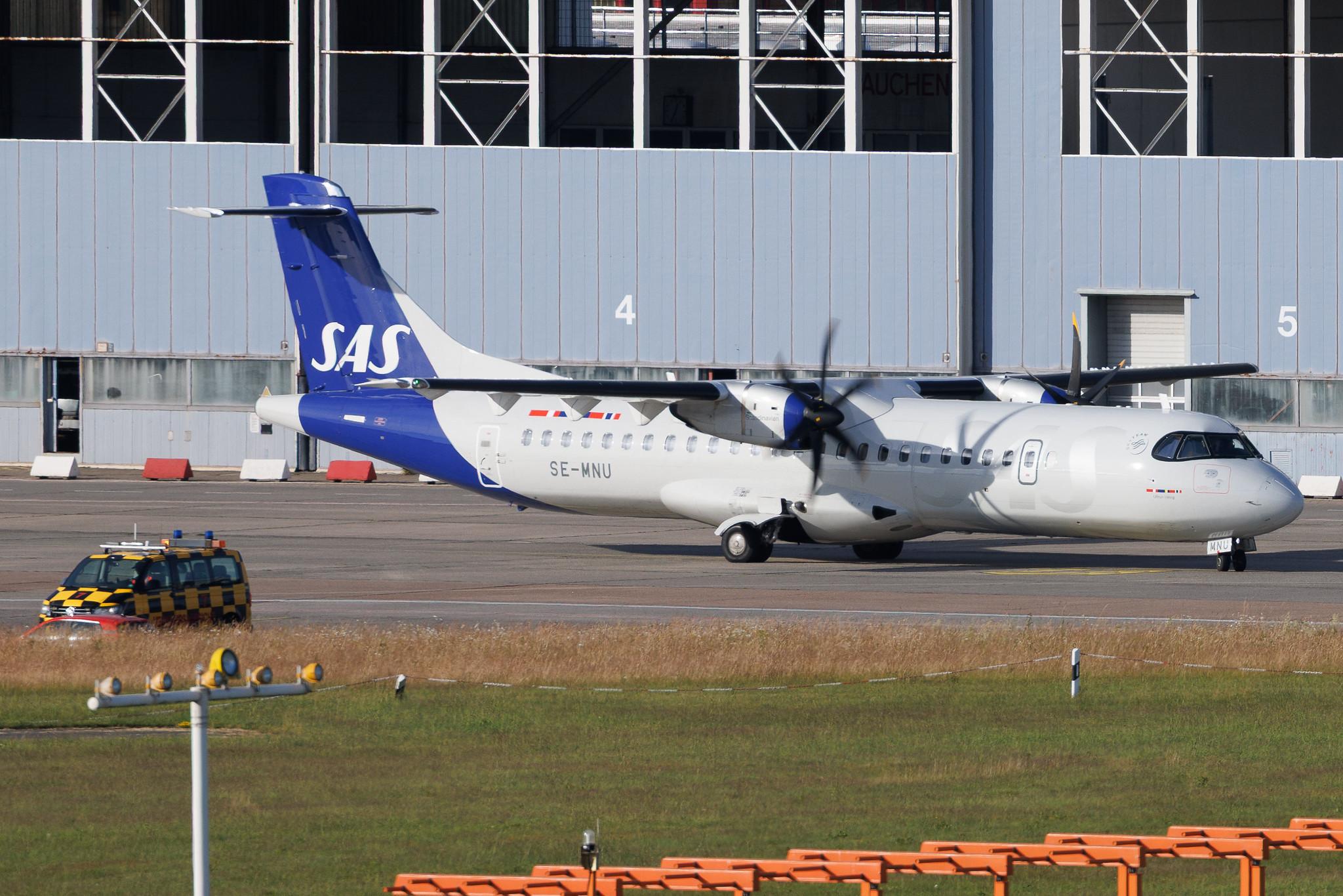 Hamburg Airport: SAS (SK / SAS) | Operator: BRA | ATR 72-600 AT76 | SE-MNU | MSN 1724
