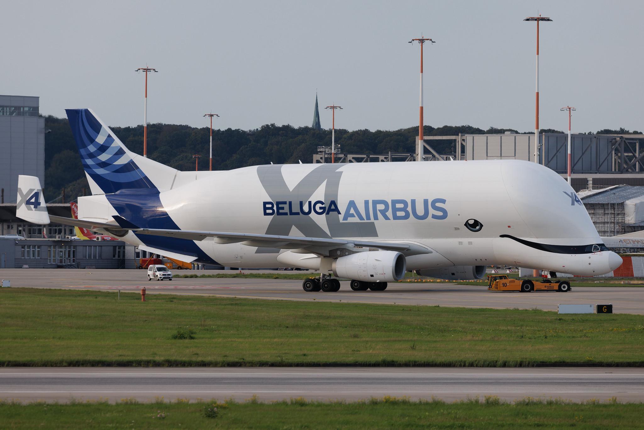 Hamburg Finkenwerder: Airbus Transport International (4Y / BGA) | Airbus A330-743L Beluga XL A337 | F-GXLJ | MSN 1985