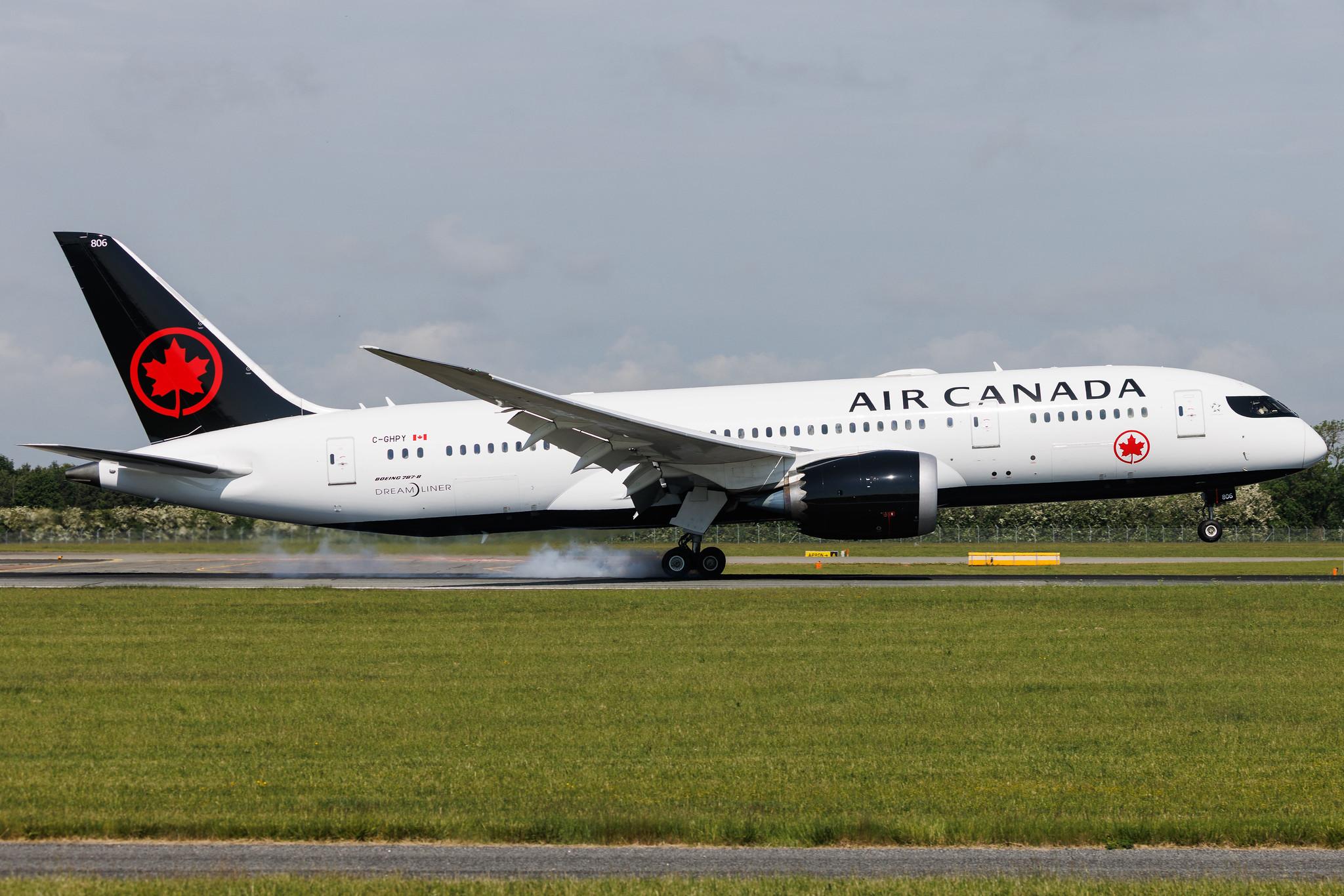Copenhagen Airport: Air Canada (AC / ACA) | Boeing 787-8 Dreamliner B788 | C-GHPY | MSN 35262