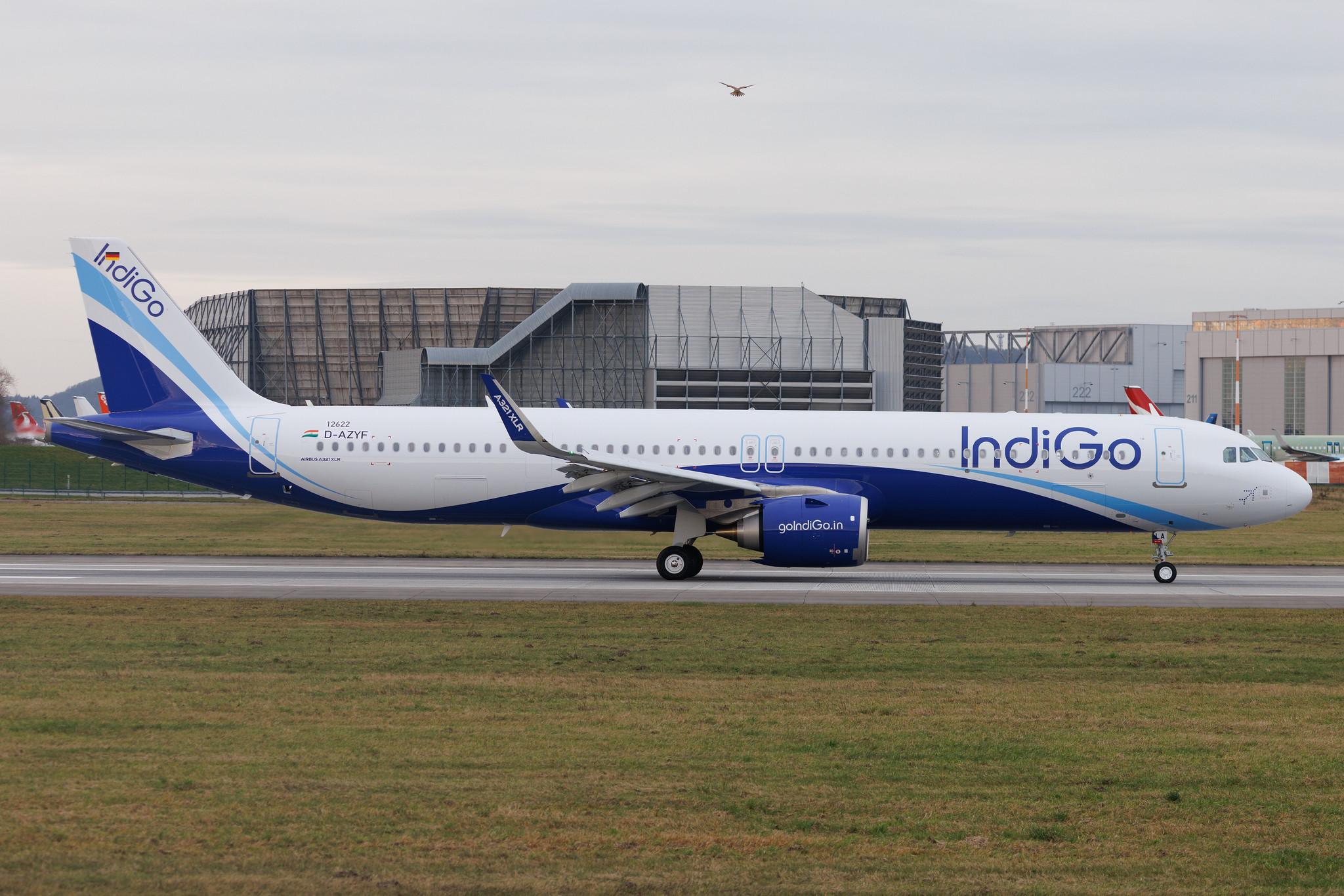 Hamburg Finkenwerder: IndiGo (6E / IGO) | Airbus A321-253NY A21N | D-AZYF | VT-NLA | MSN 12622