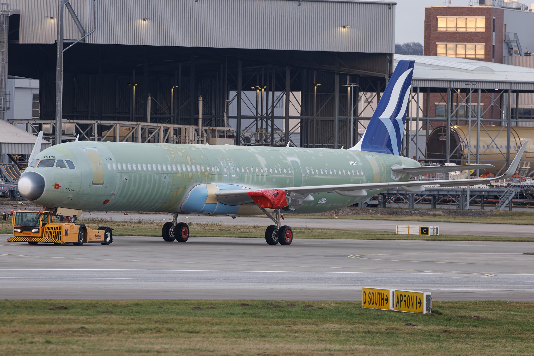 Hamburg Finkenwerder: Aegean Airlines (A3 / AEE) | Airbus A321-271NX A21N | D-AZYH | SX-NAW | MSN 13120