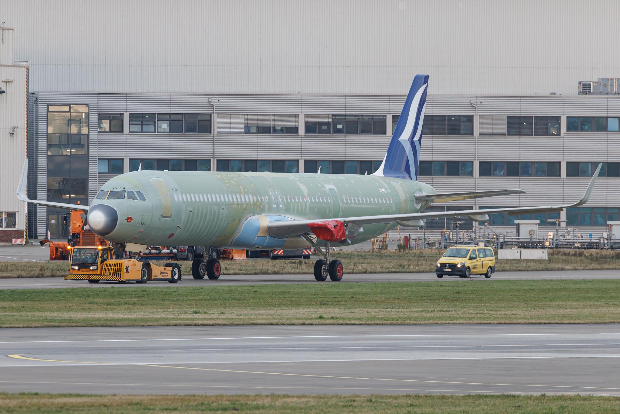 Hamburg Finkenwerder: Aegean Airlines (A3 / AEE) | Airbus A321-271NX A21N | D-AZYH | SX-NAW | MSN 13120