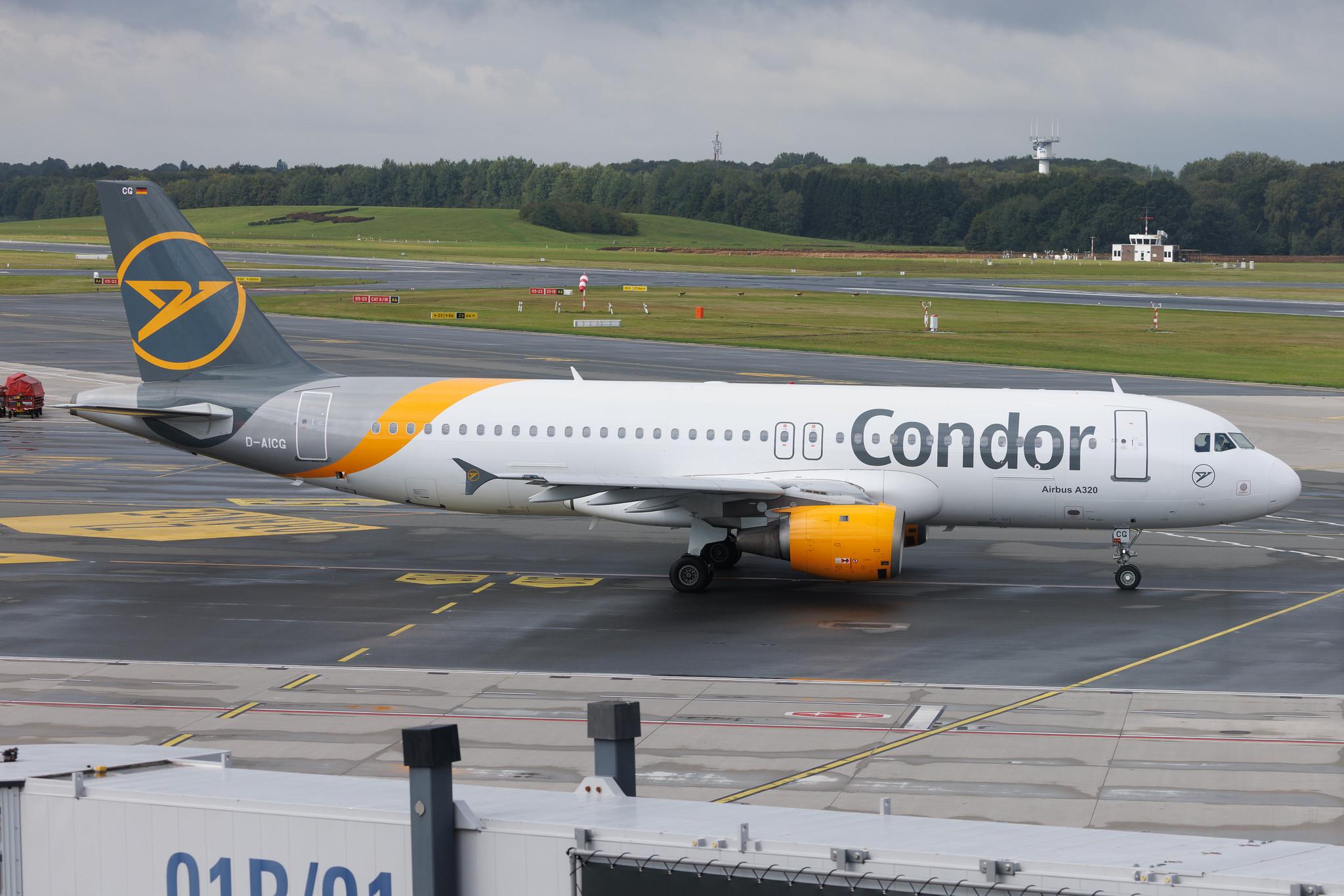Hamburg Airport: Condor (DE / CFG) | Airbus A320-212 A320 | D-AICG | MSN 0957